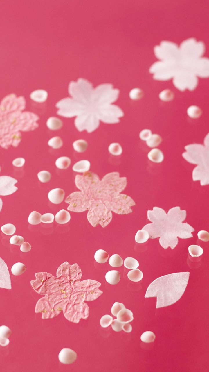 Pink, Muster, Magenta, Blütenblatt, Blog. Wallpaper in 720x1280 Resolution