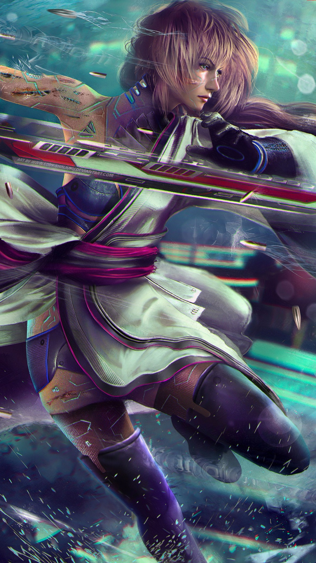 Final Fantasy Lightning, Lightning, Final Fantasy Xiii, Final Fantasy Xv, Cyberpunk 2077. Wallpaper in 1080x1920 Resolution