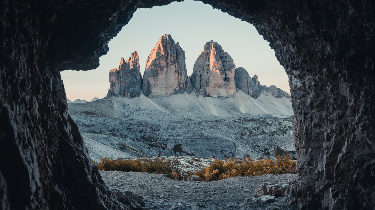 Drei Zinnen Nature Park, Parco Naturale Tre Cime, Nature, Mountain, Park. Wallpaper in 1280x720 Resolution