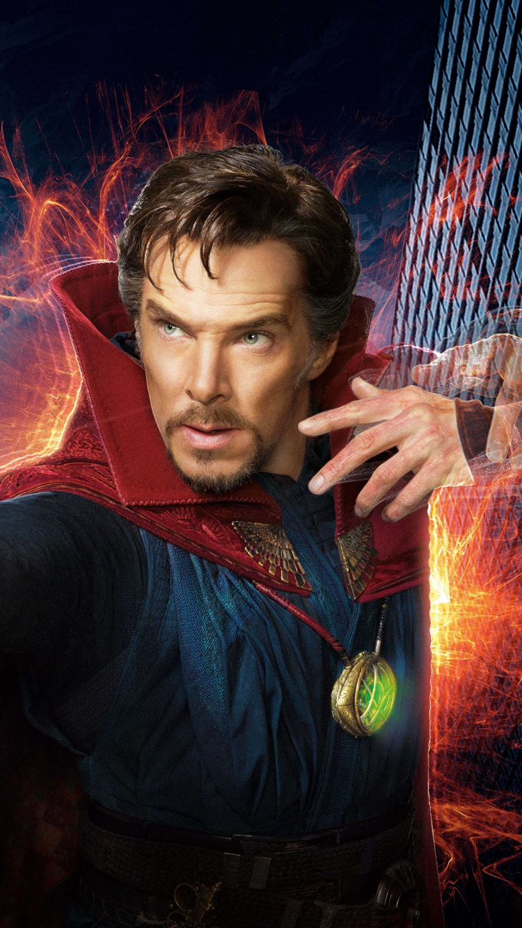 医生奇怪的, 本尼迪克特Cumberbatch 壁纸 750x1334 允许