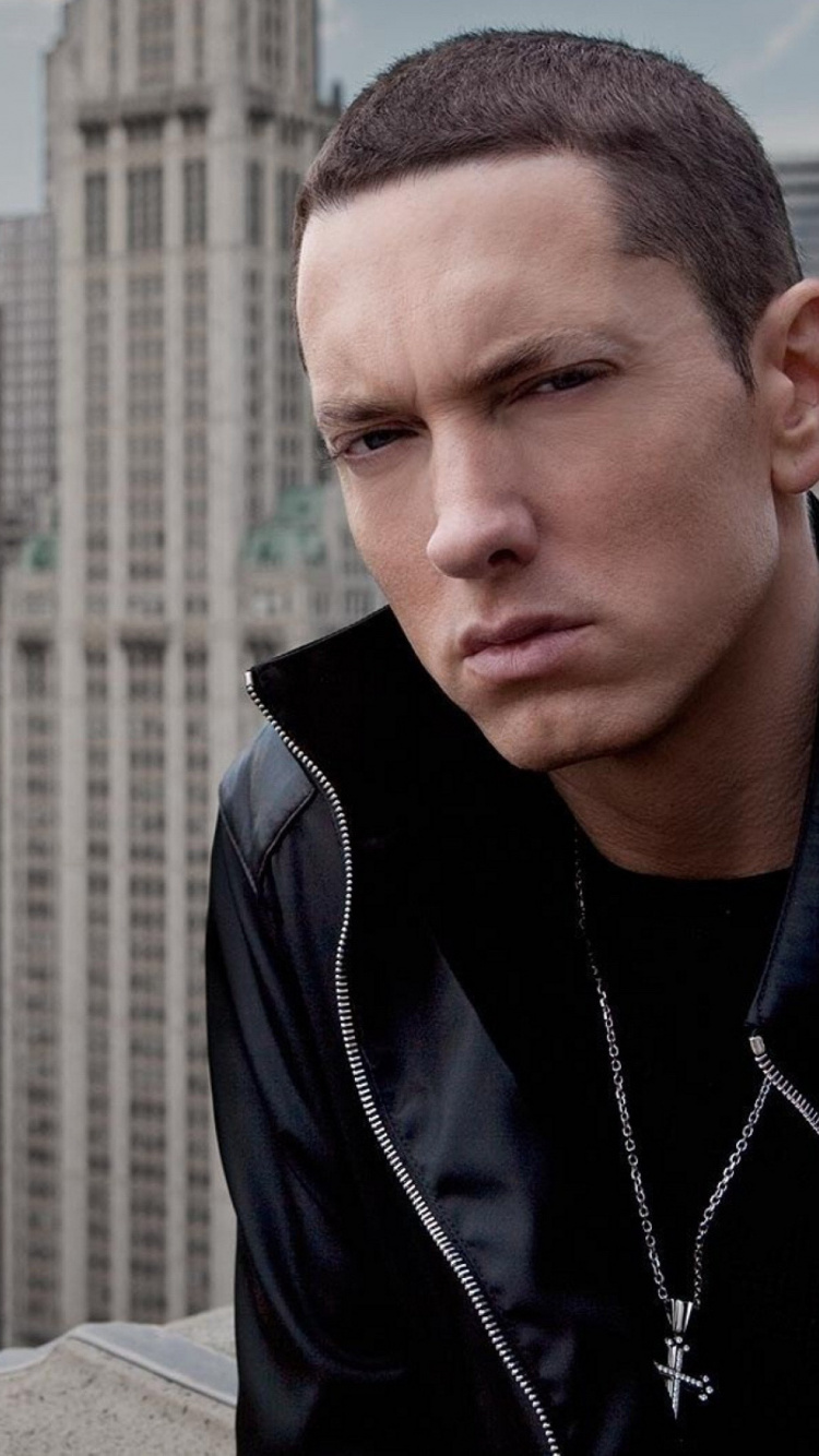Eminem, Der Marshall Mathers Lp, Shady Records, Hip-hop-Musik, Rapper. Wallpaper in 750x1334 Resolution
