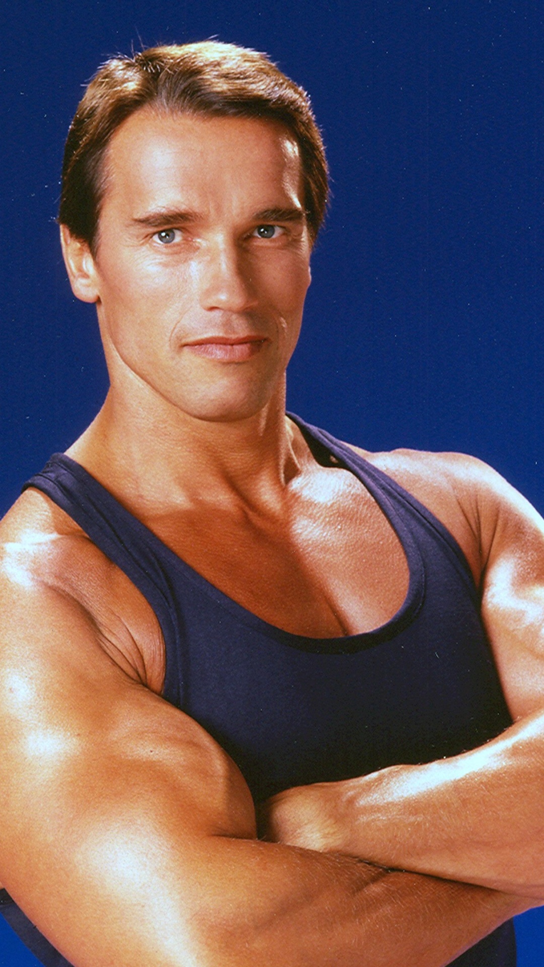 Arnold Schwarzenegger, Kopf, Hand, Arm, Schulter. Wallpaper in 1080x1920 Resolution