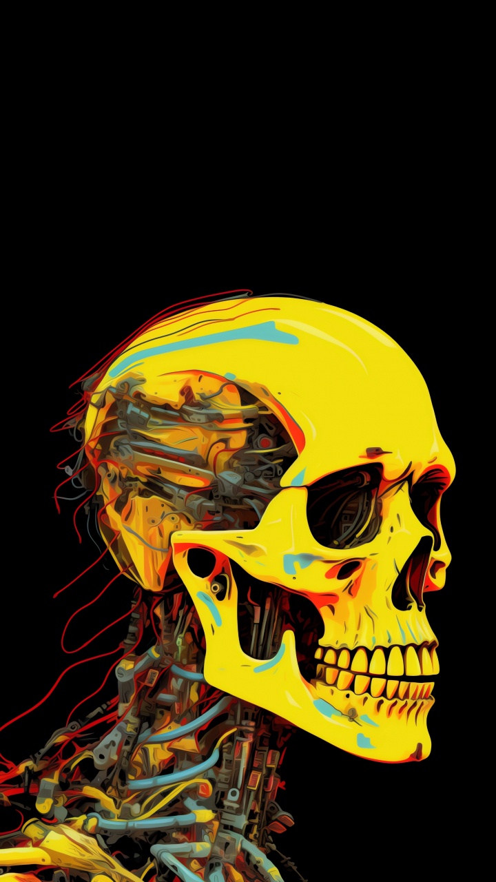 Graphisme, Arts Visuels, Dessin, Mâchoire, OS. Wallpaper in 720x1280 Resolution