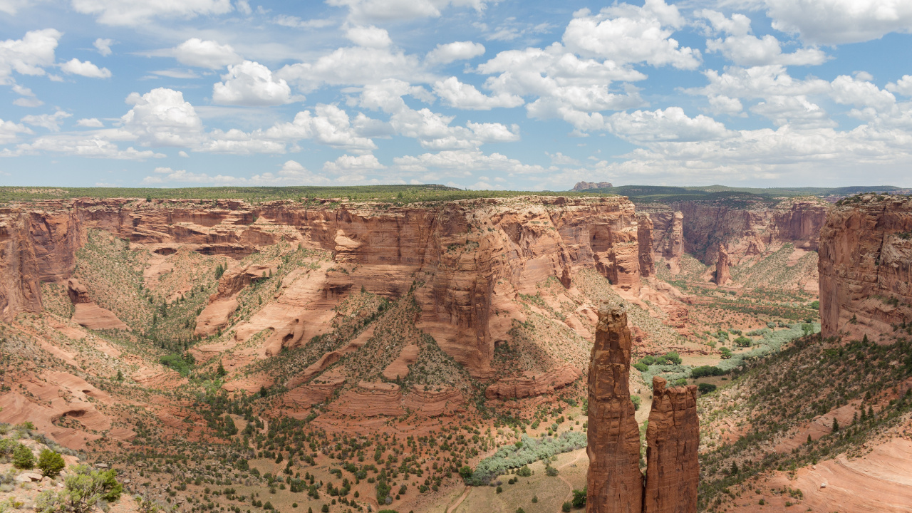 Brown Rock Formation Under Blue Sky During Daytime. Wallpaper in 1280x720 Resolution