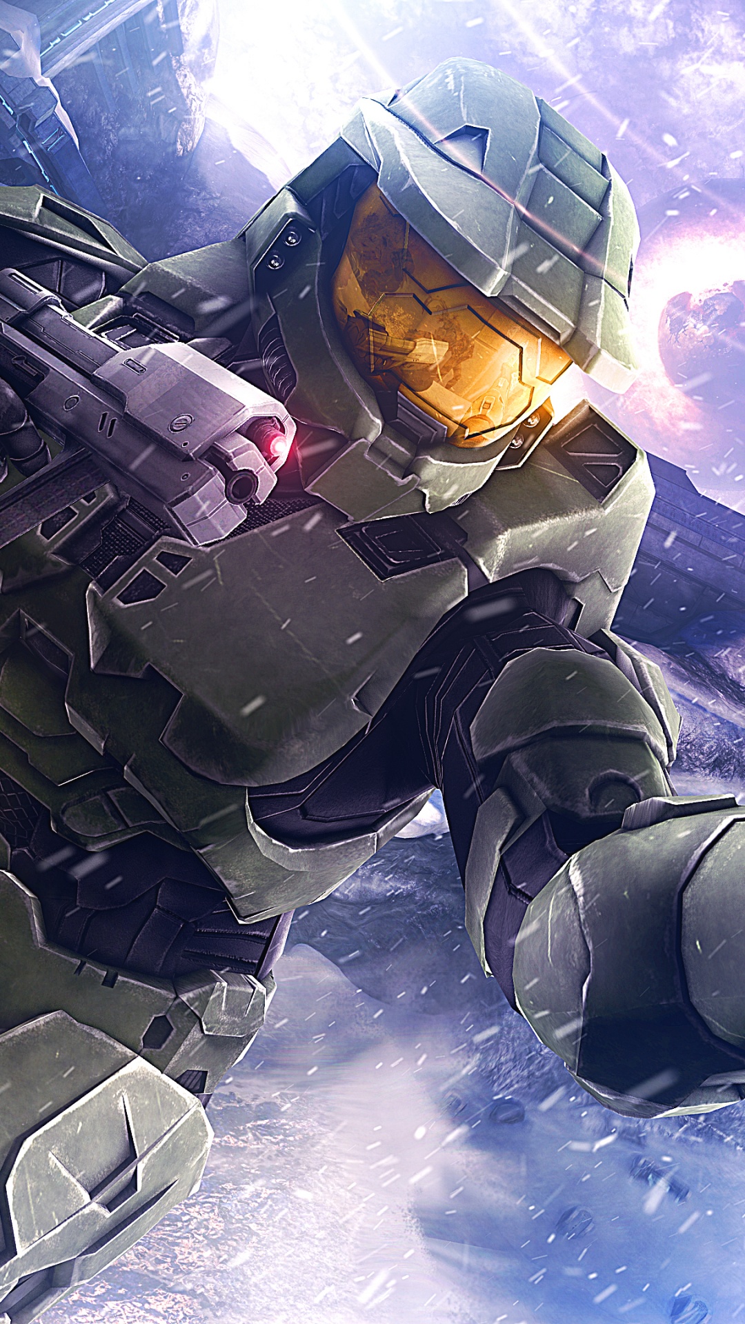 Halo 3, Master Chief, Halo 4, Mecha, pc Game. Wallpaper in 1080x1920 Resolution