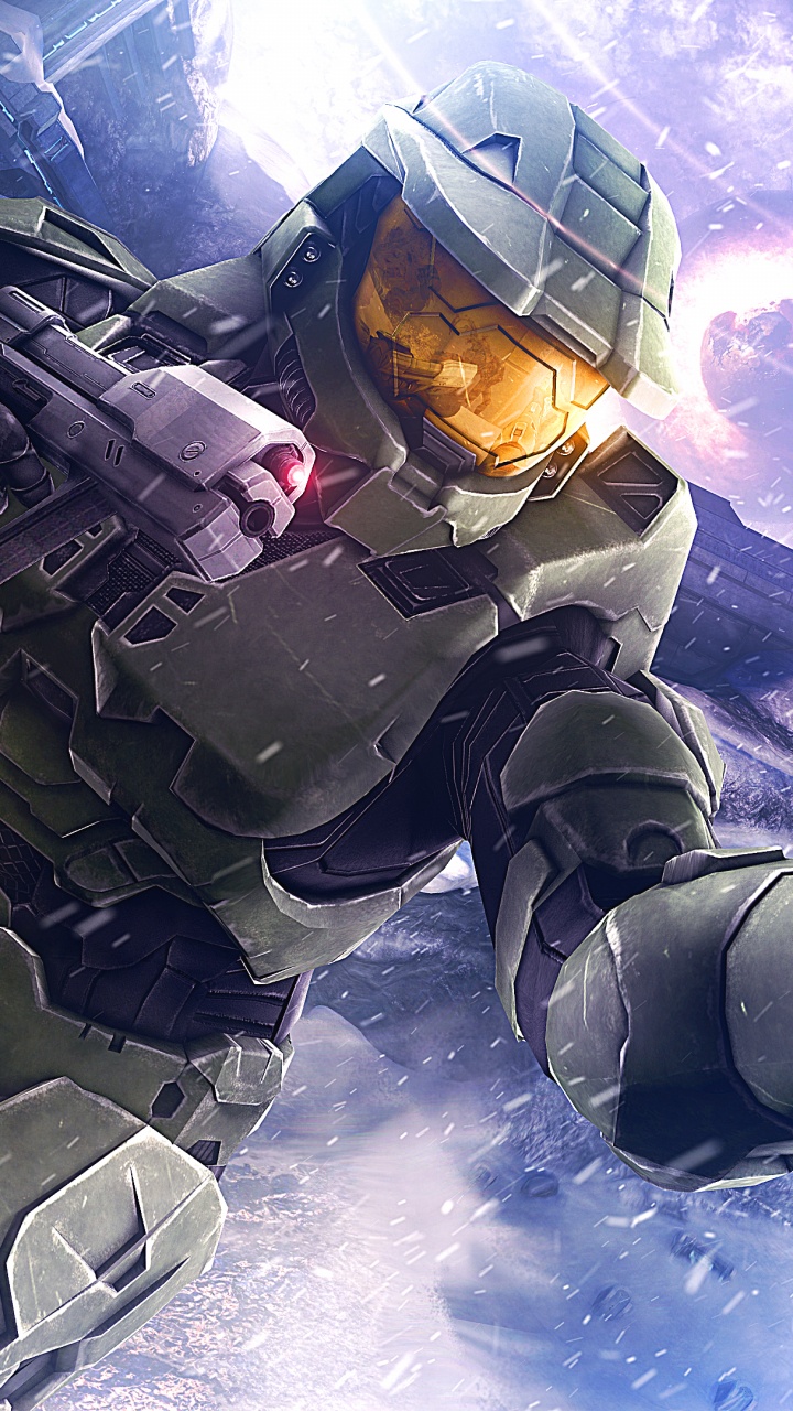 Halo 3, Master Chief, Halo 4, Mecha, pc Game. Wallpaper in 720x1280 Resolution