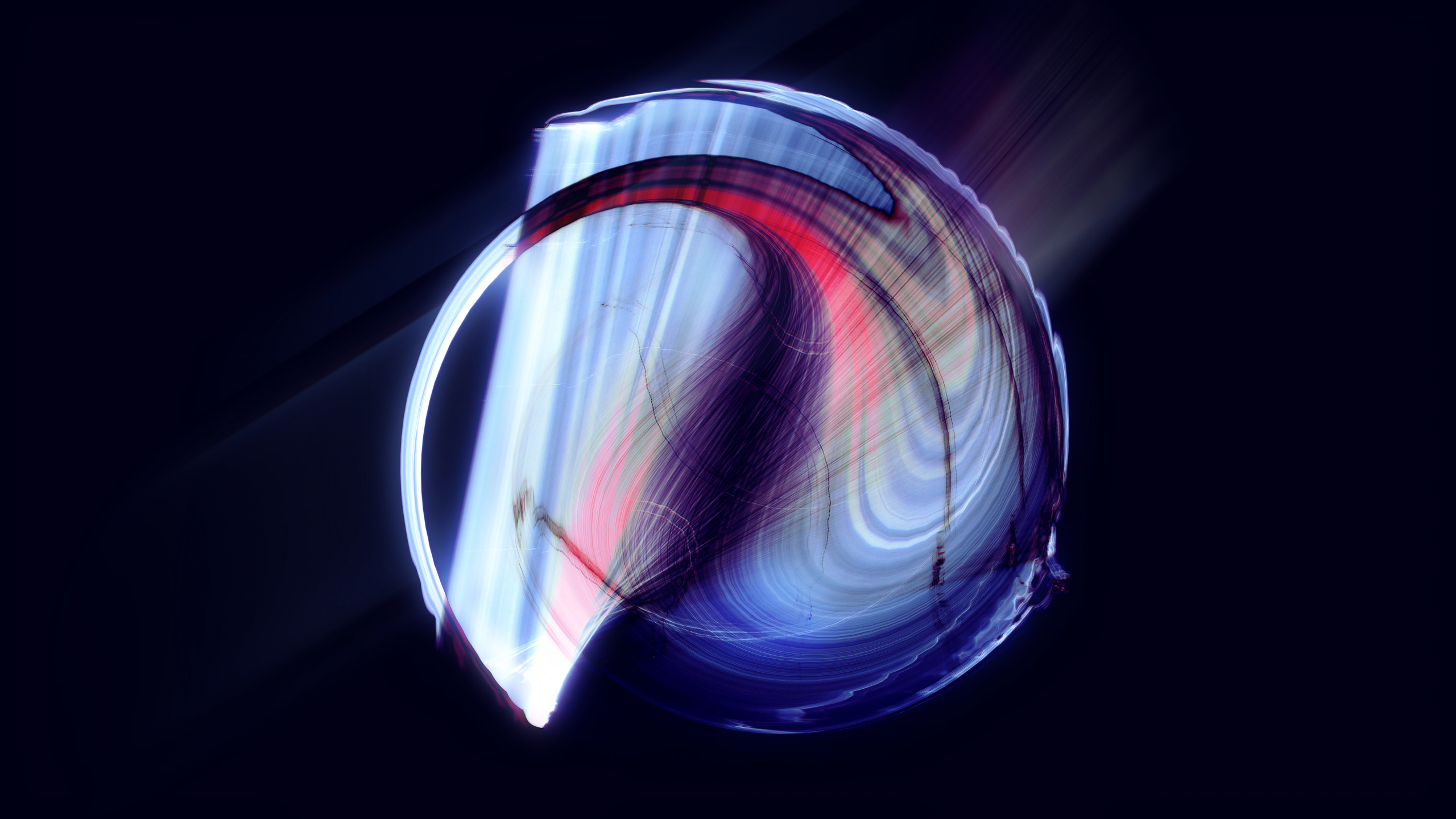 Luz Azul y Blanca en Lapso de Tiempo. Wallpaper in 2560x1440 Resolution