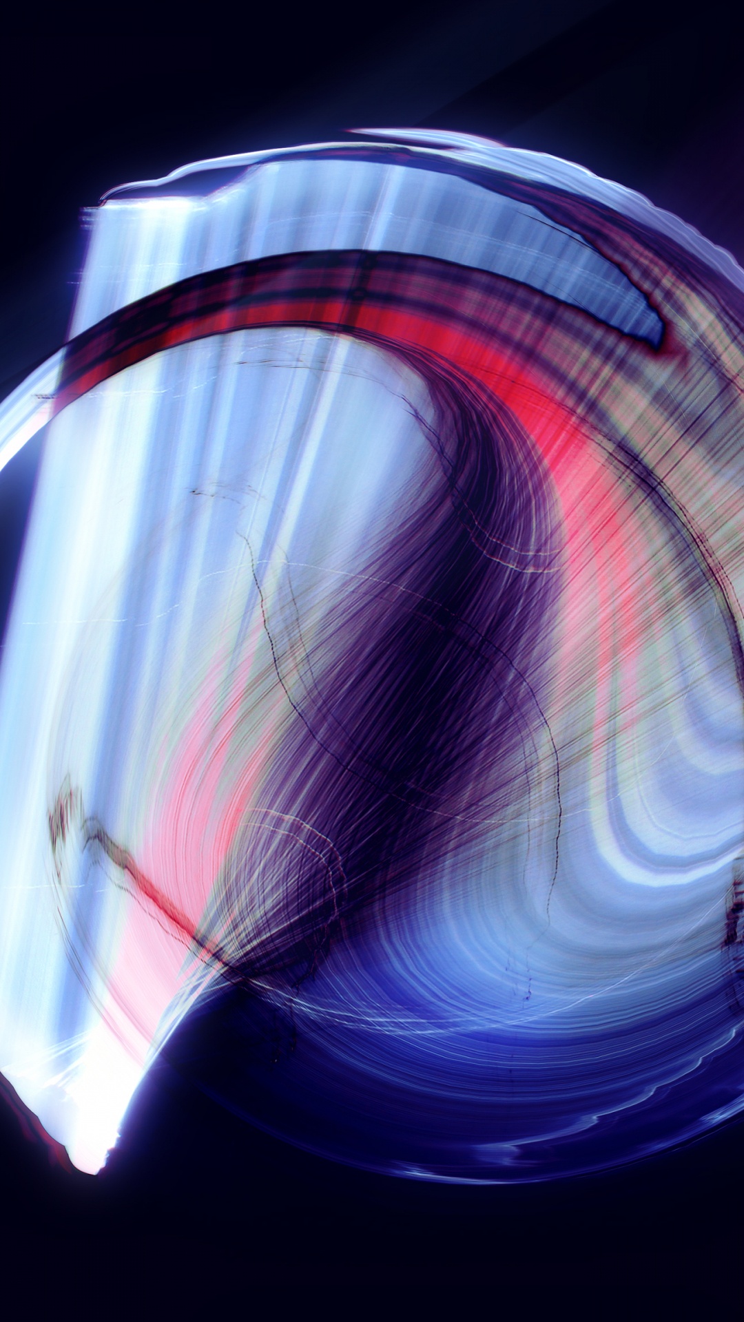 Blue and White Light in Time Lapse. Wallpaper in 1080x1920 Resolution