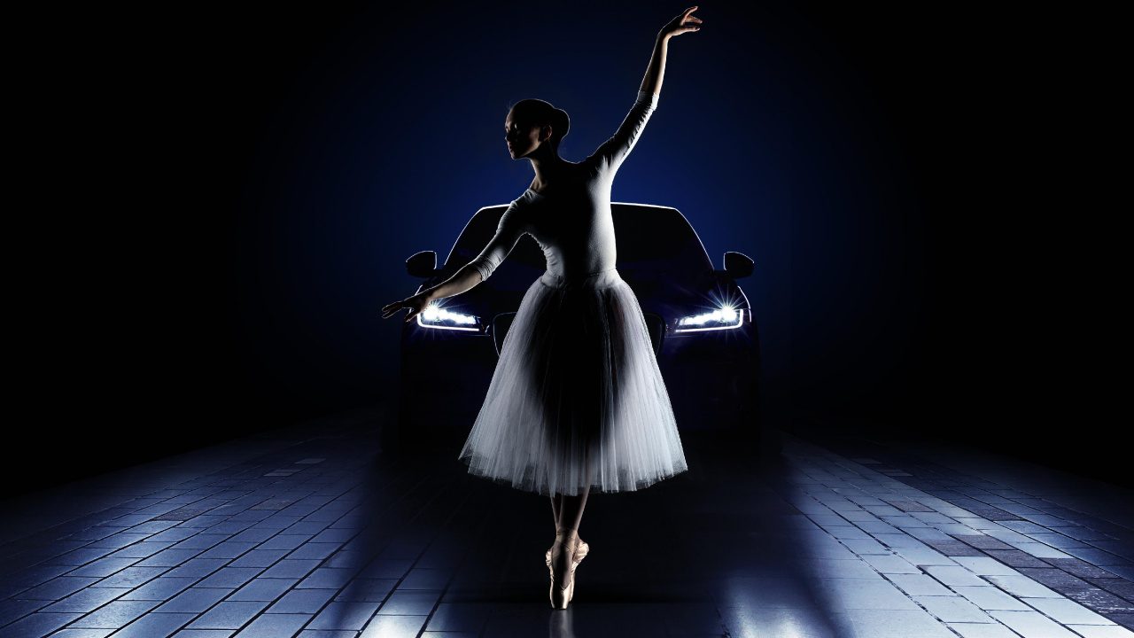 Ballet, Bailarina de Ballet, Luz, Bailarina, Baile. Wallpaper in 1280x720 Resolution