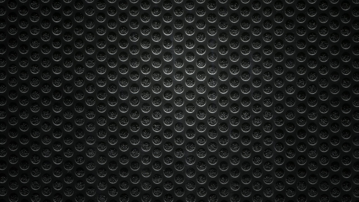 Black and White Polka Dot Textile. Wallpaper in 1366x768 Resolution