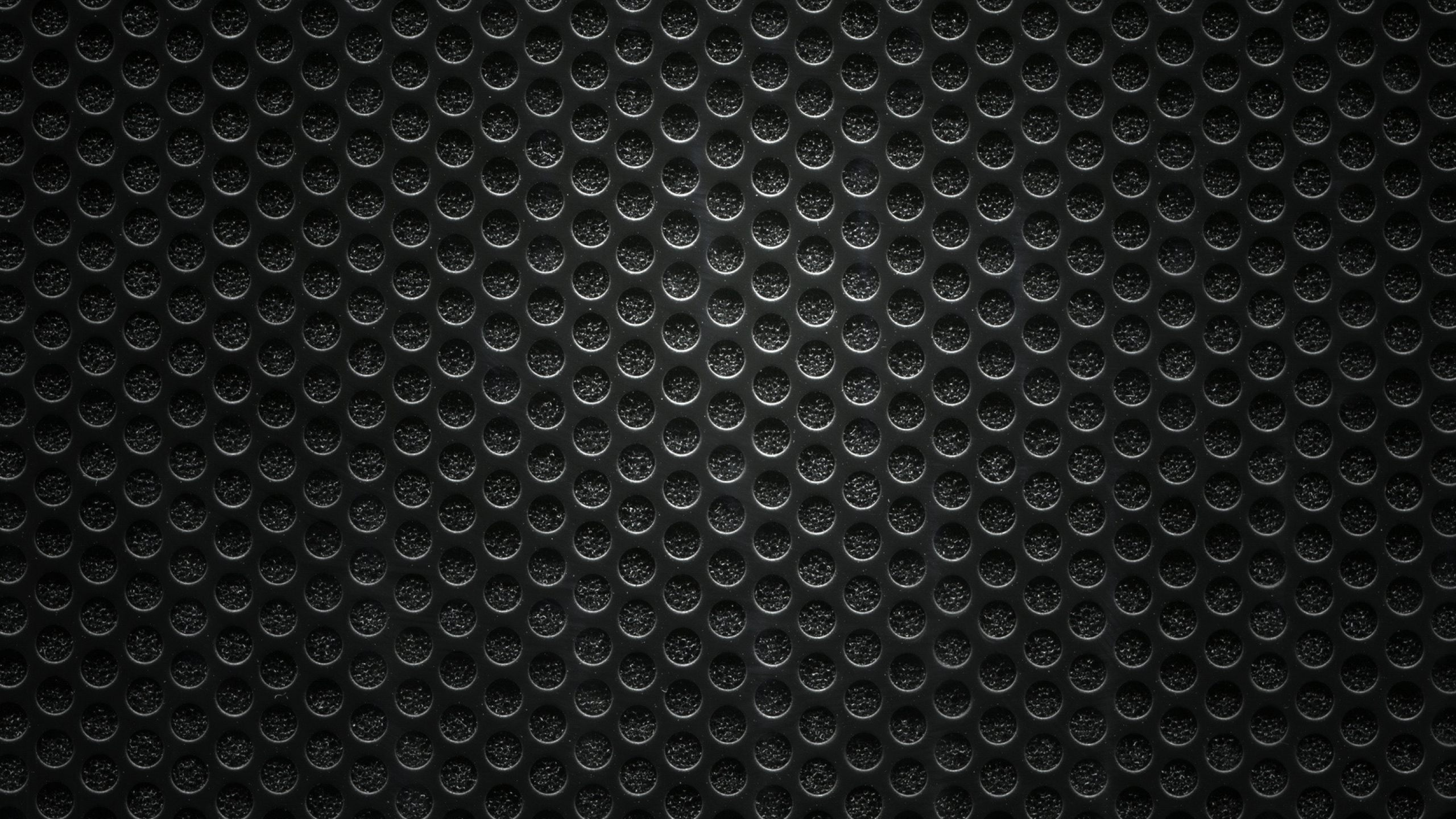 Black and White Polka Dot Textile. Wallpaper in 2560x1440 Resolution
