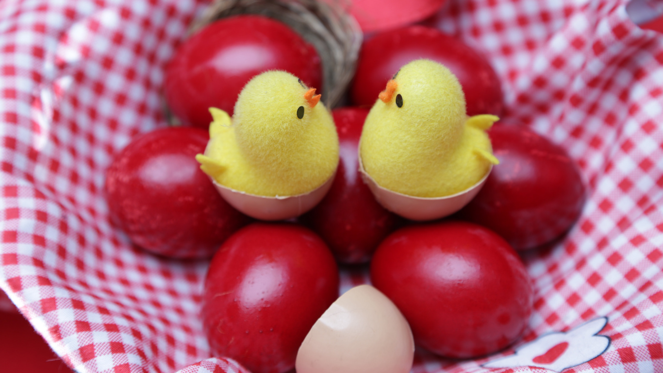 Huevo de Pascua, Huevo, Alimento, Producir, Ingrediente. Wallpaper in 1366x768 Resolution