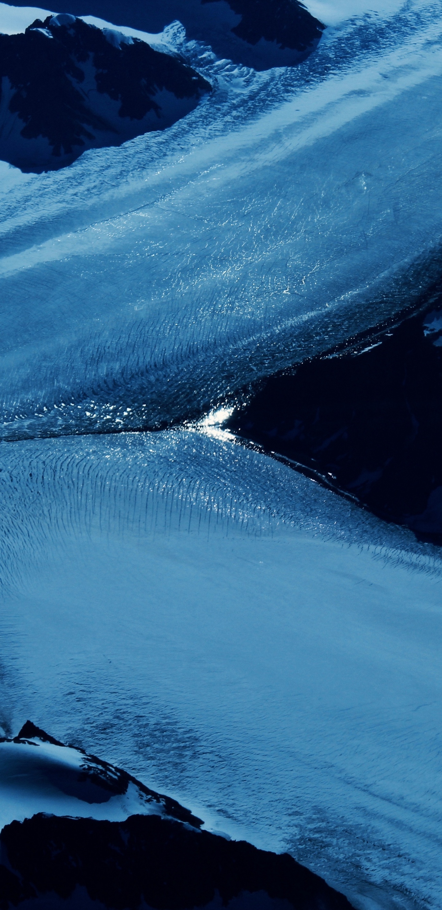 海洋, 大海, 北冰洋, 北极, 冻结 壁纸 1440x2960 允许