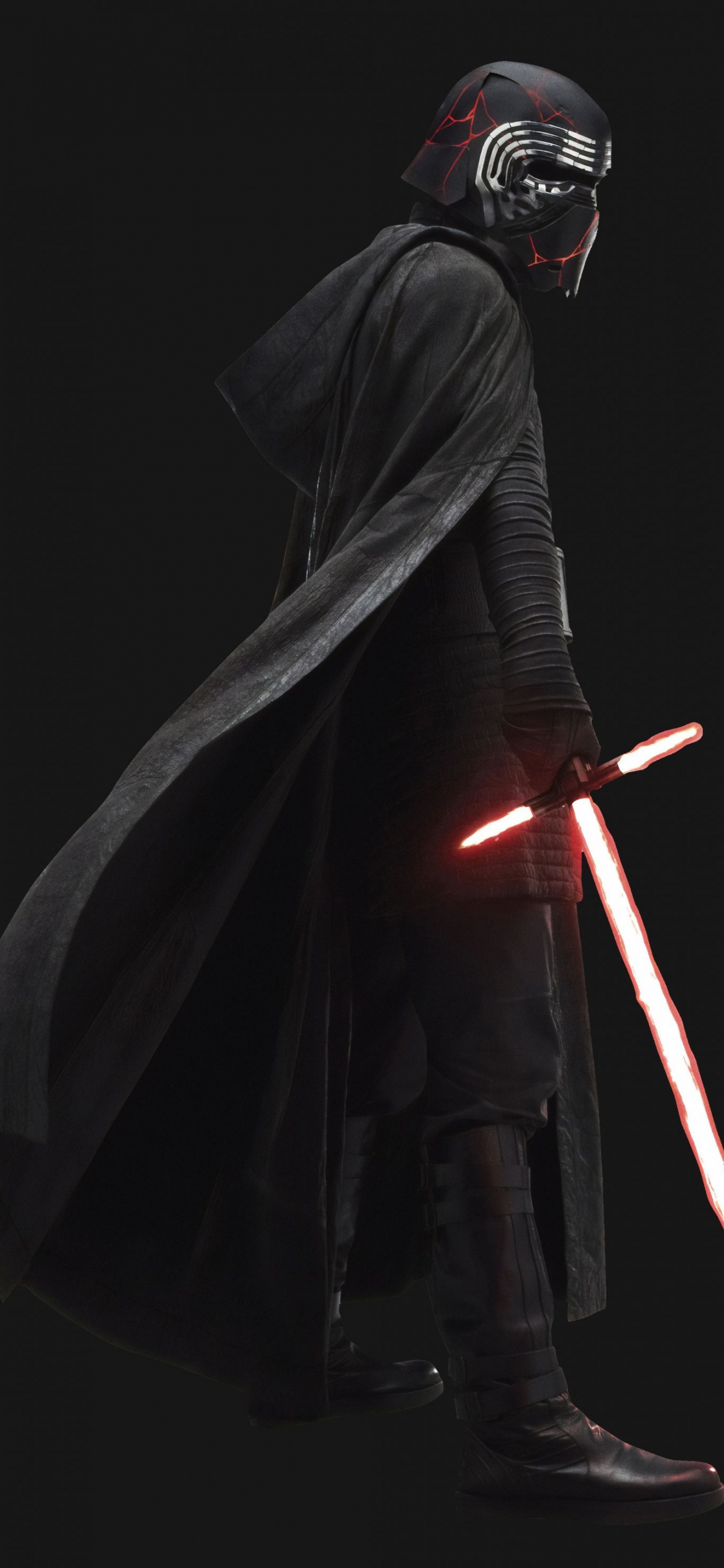 Star Wars El Ascenso de Skywalker, Adam Driver, Luke Skywalker, Líder Supremo Snoke, Crossfit. Wallpaper in 1242x2688 Resolution