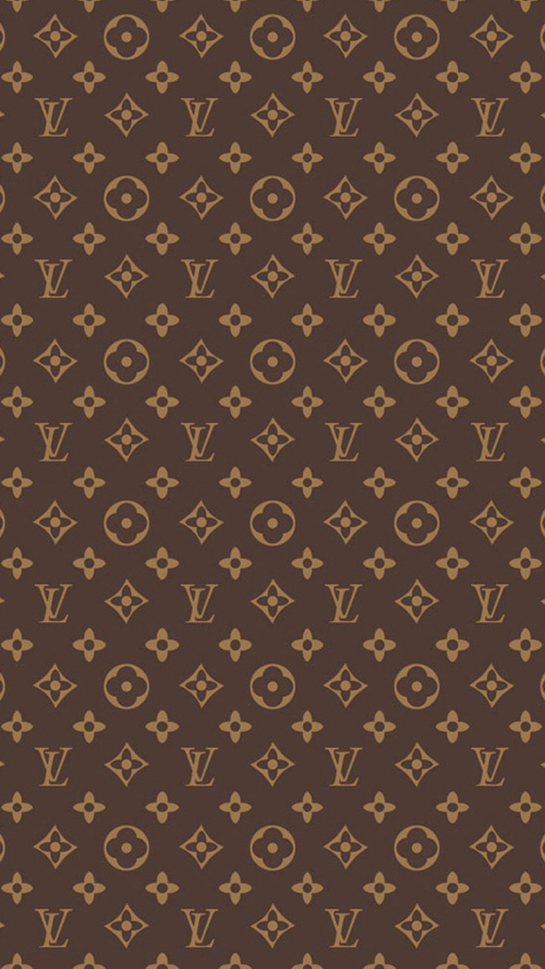 Louis Vuitton, Brown, Pattern, Design, Text. Wallpaper in 1080x1920 Resolution