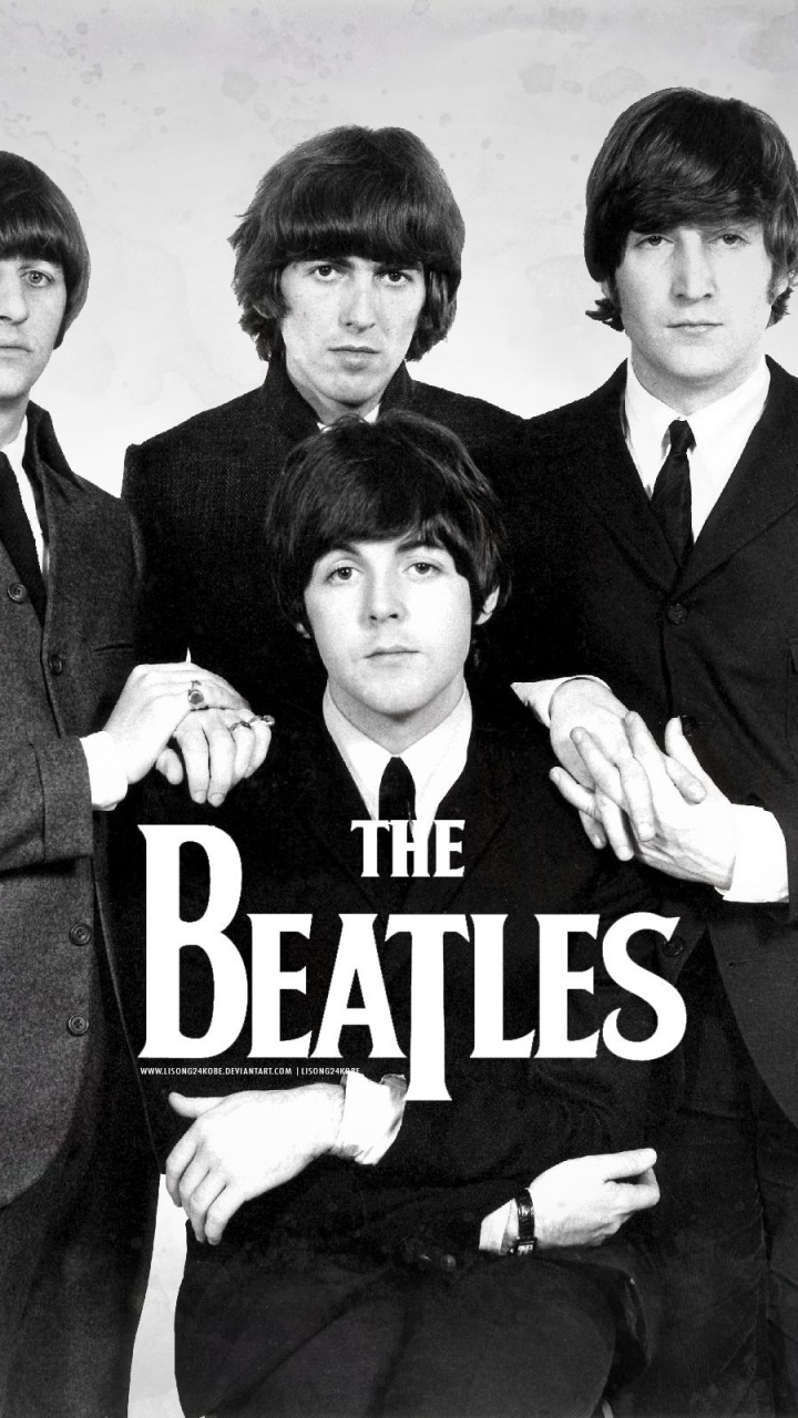Die Beatles, Familie, Anzug, Formelle Kleidung, Schwarz Und Weiß. Wallpaper in 720x1280 Resolution