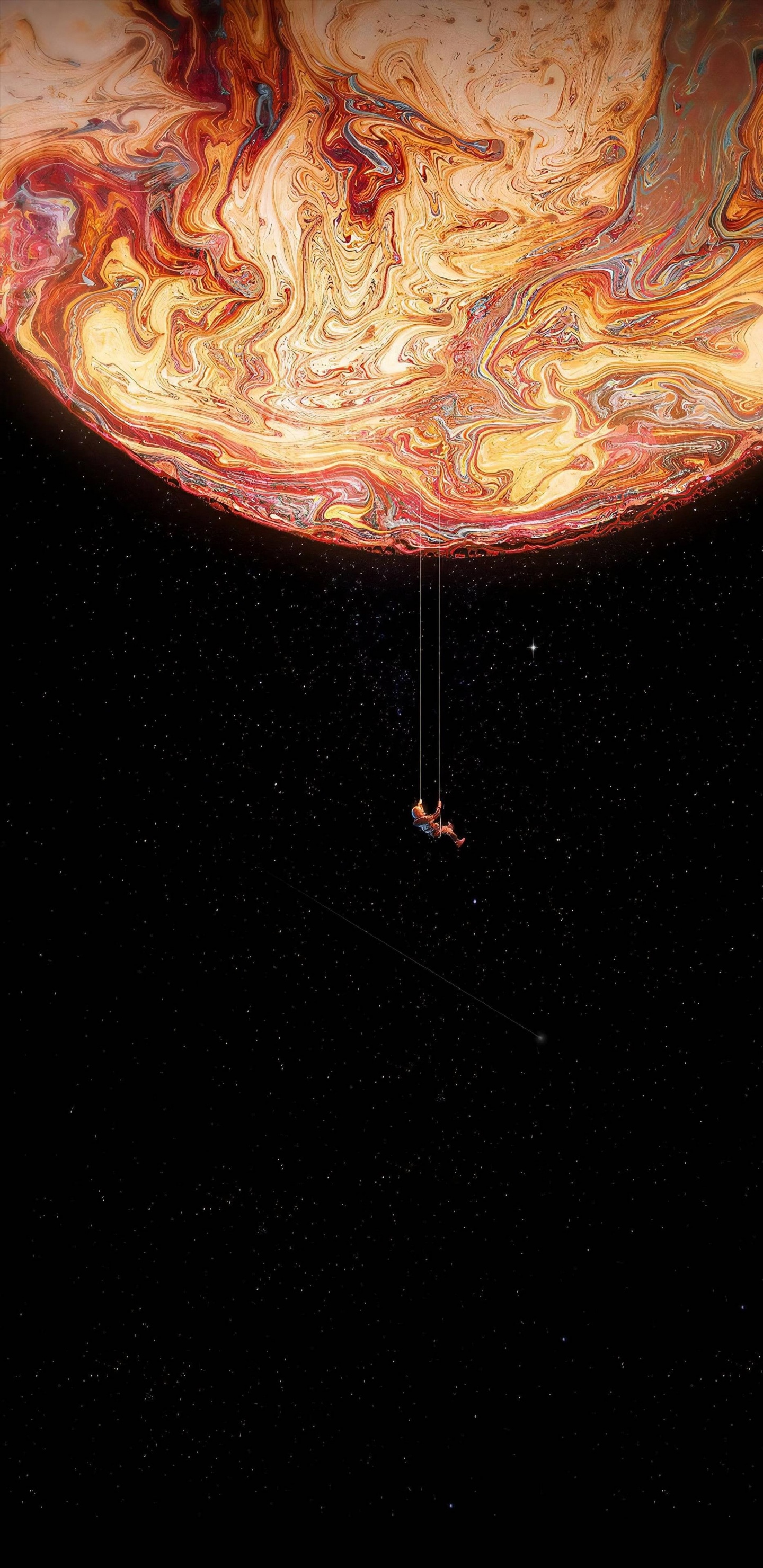 内, 安卓, 液体, 艺术, 天文学对象 壁纸 1440x2960 允许