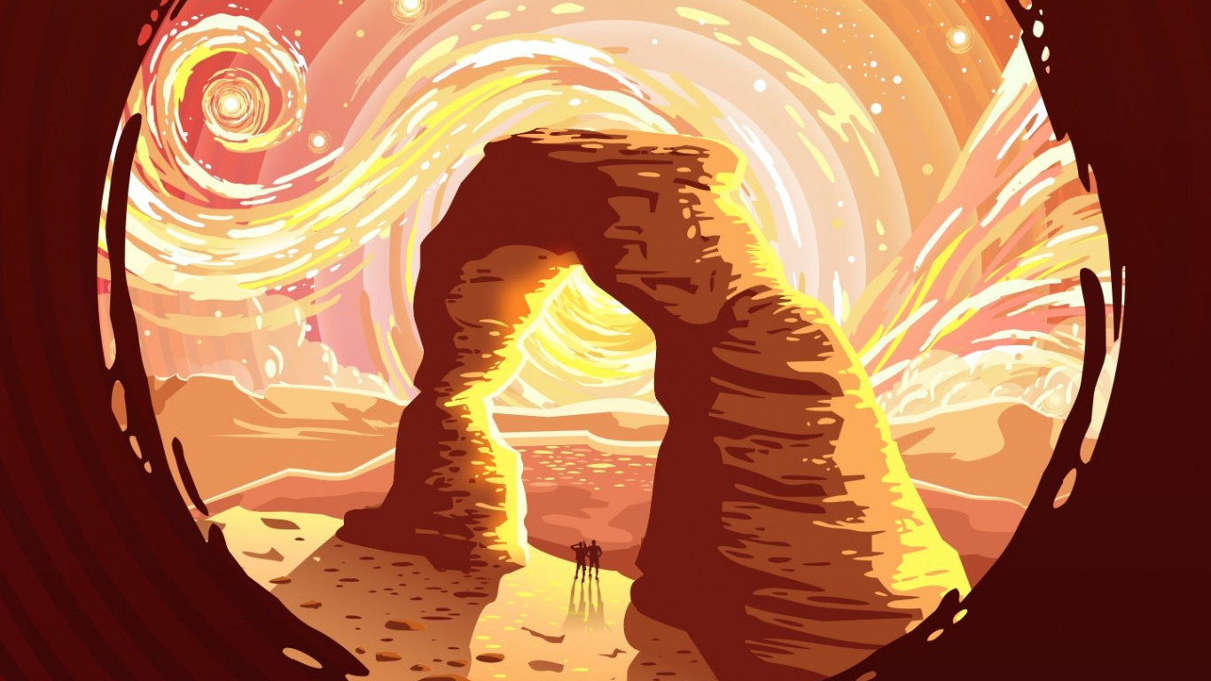 Lumière, Graphisme, Graphique, L'art Numérique, Illustration. Wallpaper in 1366x768 Resolution