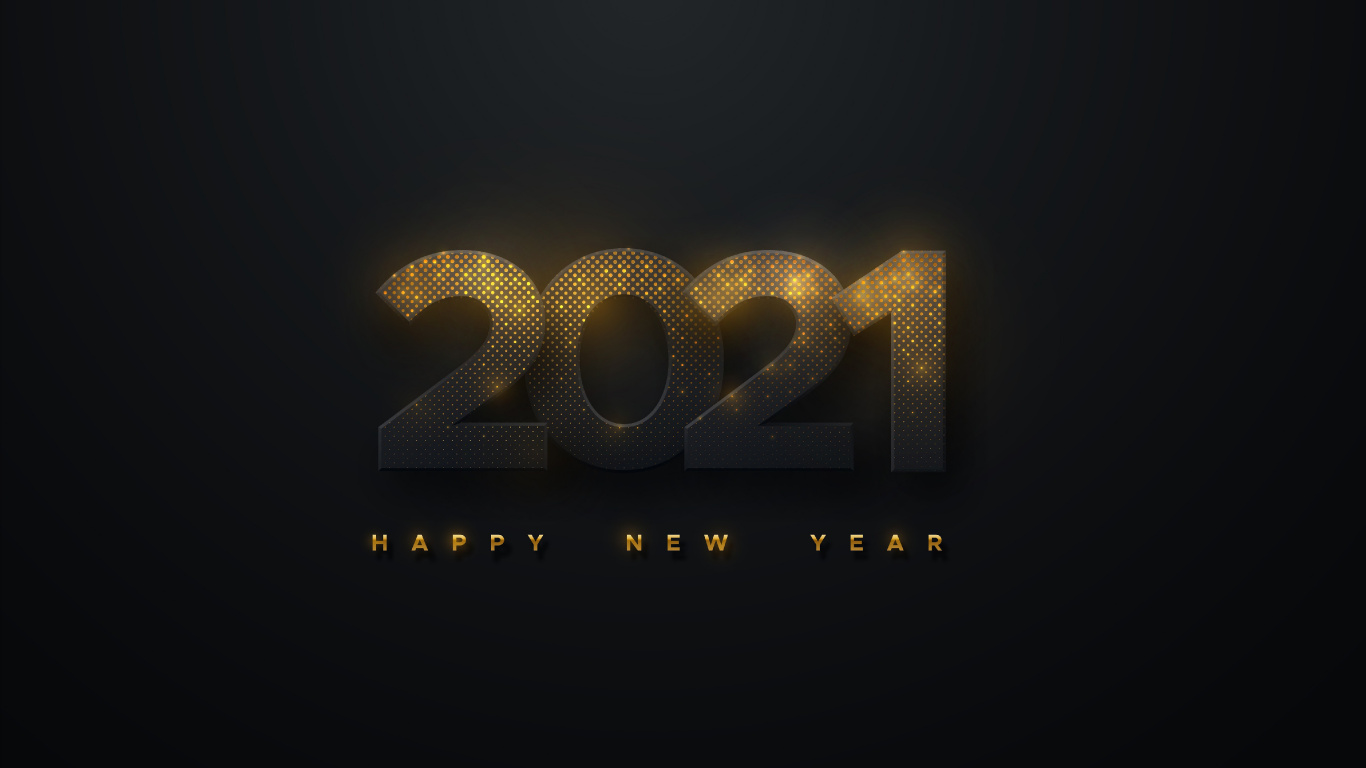 Nouvelle Année, Gaz, Obscurité, Minuit, Événement. Wallpaper in 1366x768 Resolution