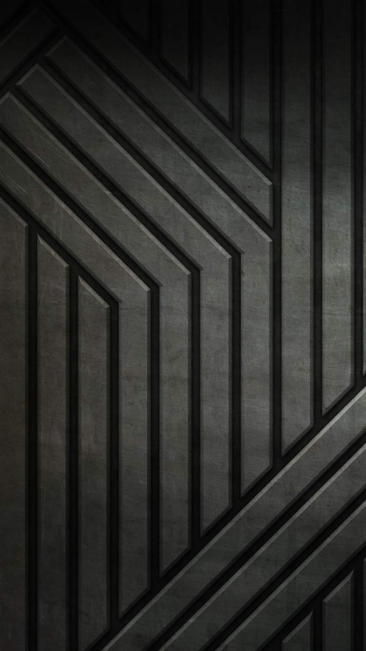 Textil Rayado Blanco y Negro. Wallpaper in 750x1334 Resolution