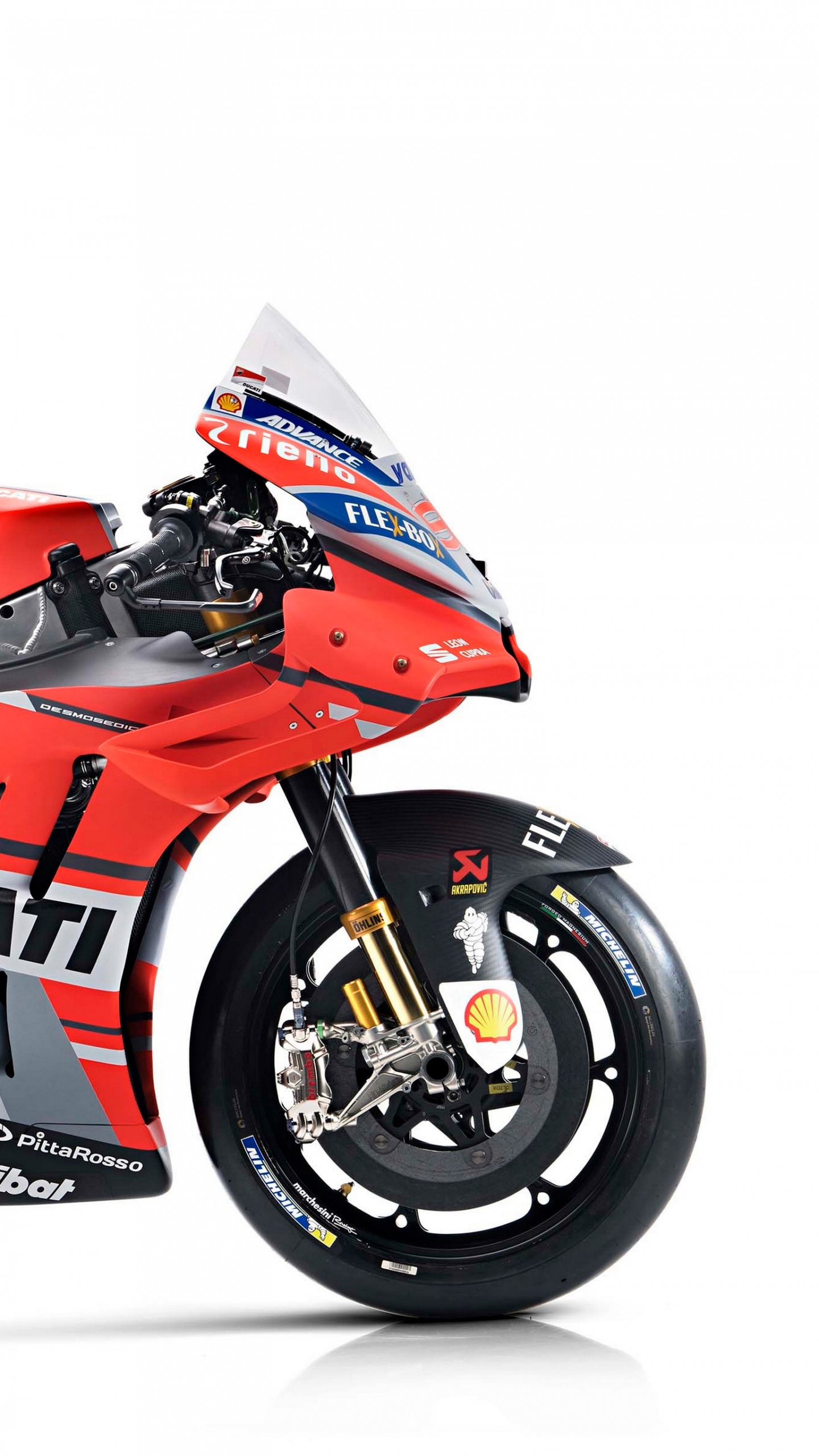 Bicicleta Deportiva Honda Roja y Negra. Wallpaper in 1440x2560 Resolution