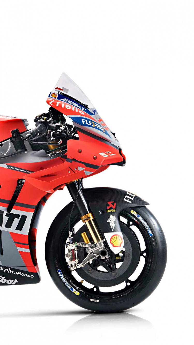 Bicicleta Deportiva Honda Roja y Negra. Wallpaper in 750x1334 Resolution