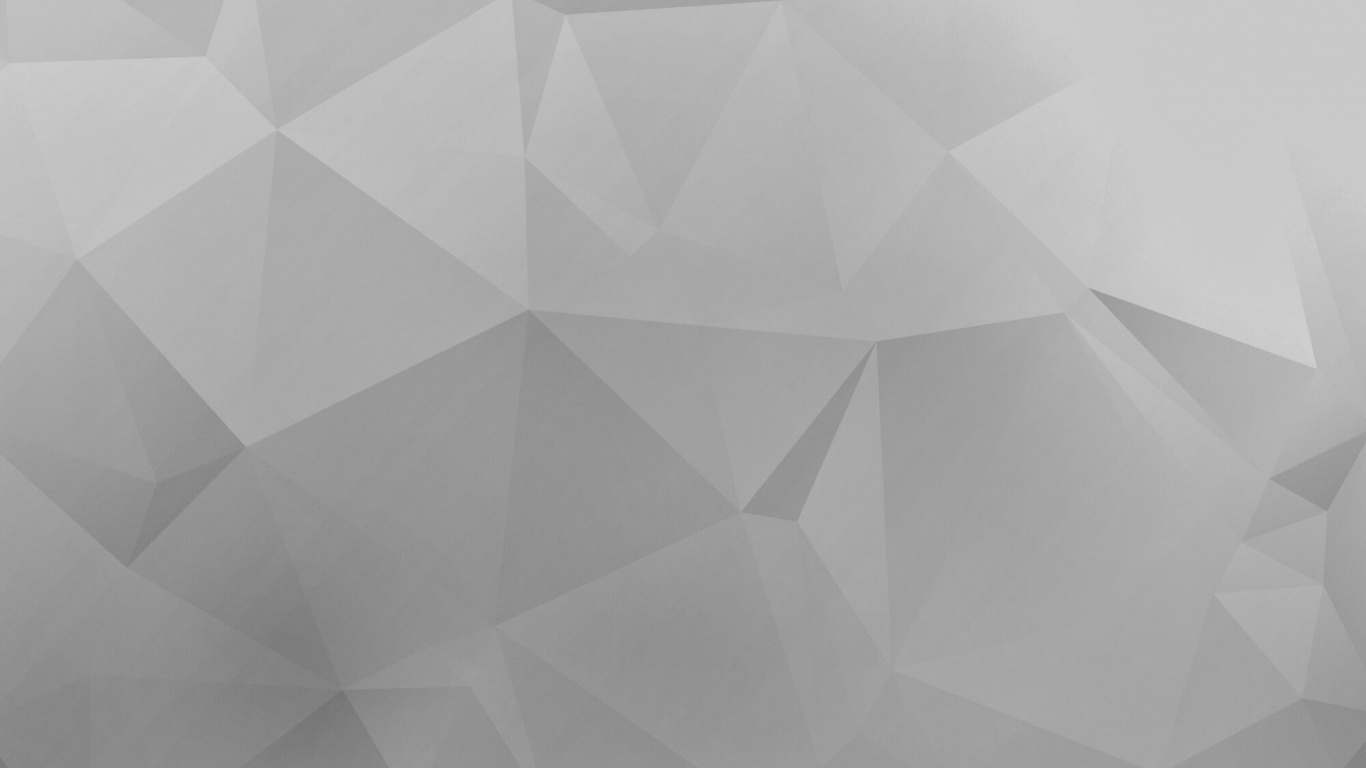 白色, 三角形, 对称, 单色模式, 清洁 壁纸 1366x768 允许