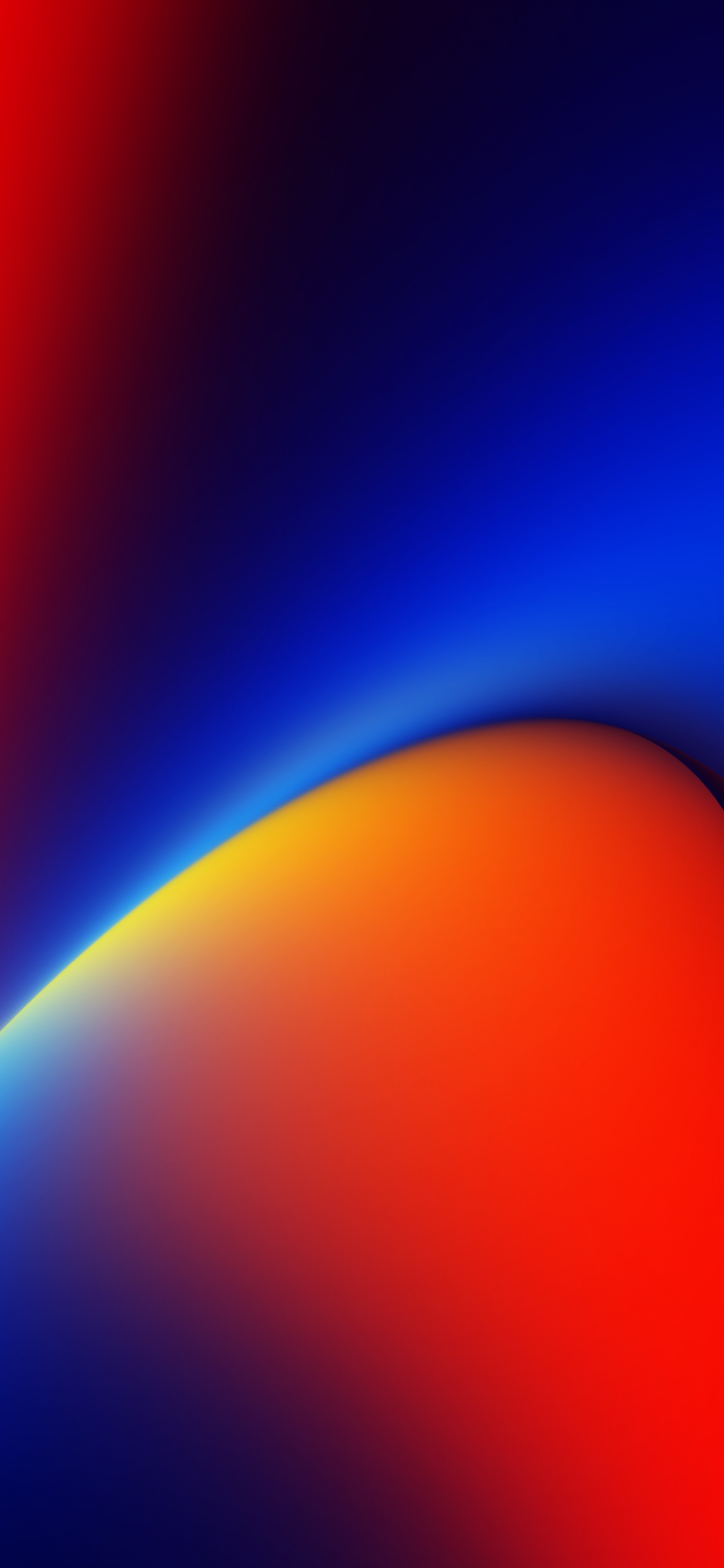 IOS 15, Ios, 苹果, 色彩, 琥珀色 壁纸 1125x2436 允许