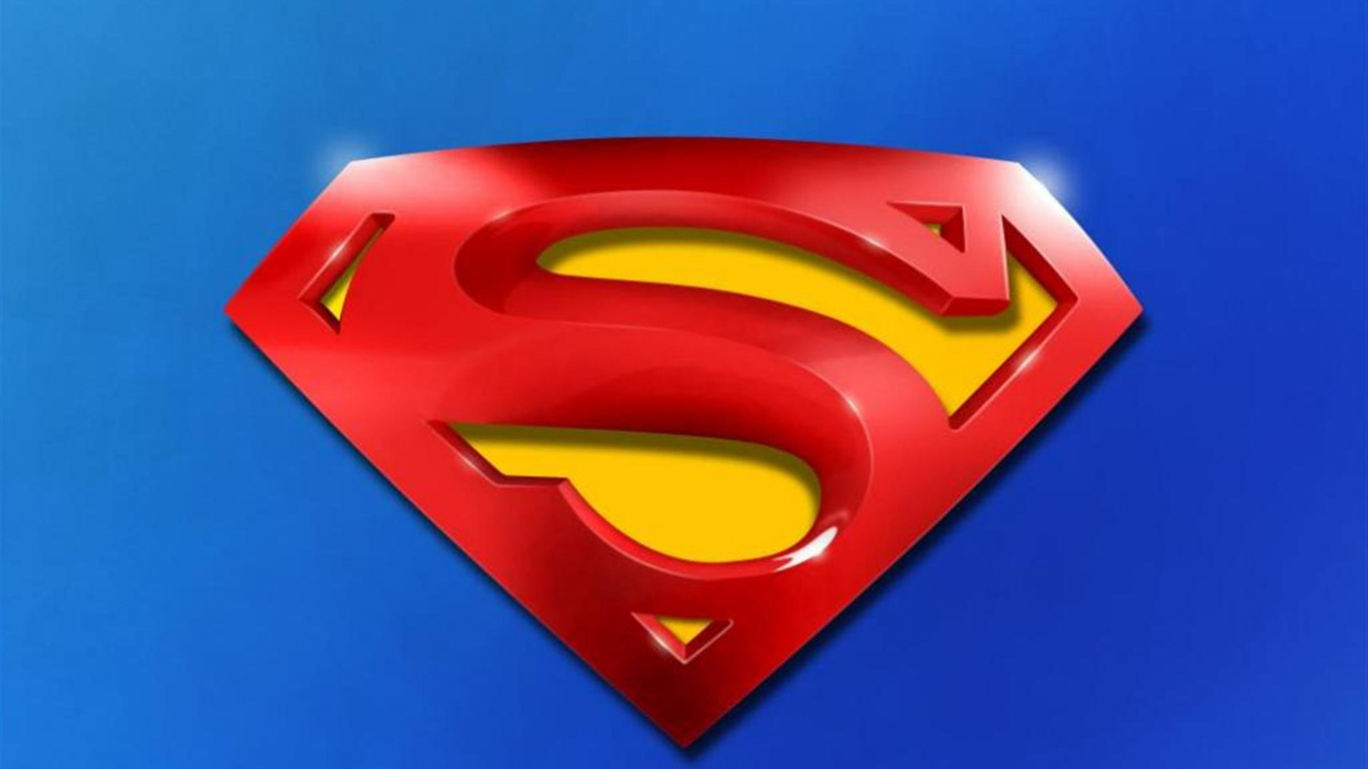 Blaues Und Rotes Buchstaben m Logo. Wallpaper in 1920x1080 Resolution