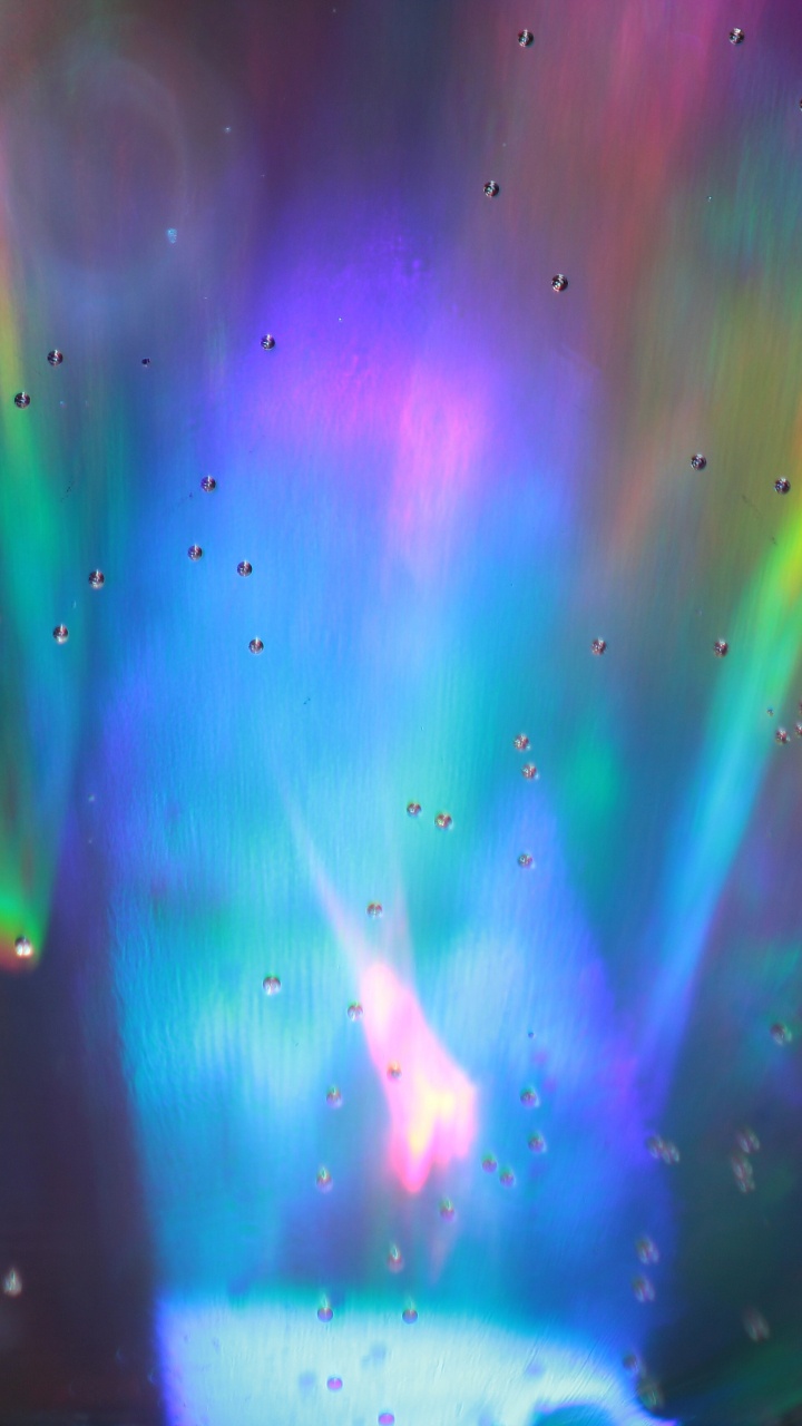 Green Pink and Blue Abstract Painting. Wallpaper in 720x1280 Resolution