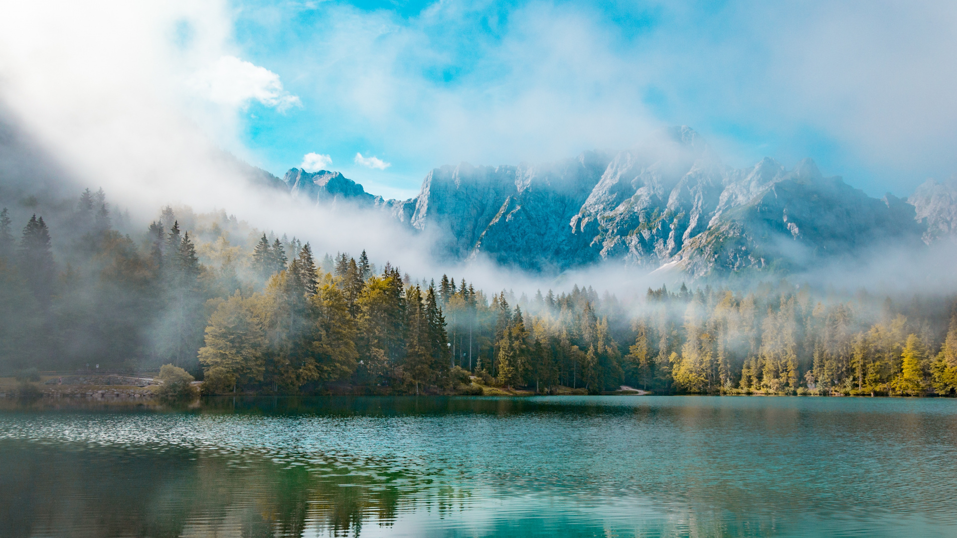 Hue Scenes, Natural Landscape, Nature, Reflection, Water. Wallpaper in 1920x1080 Resolution