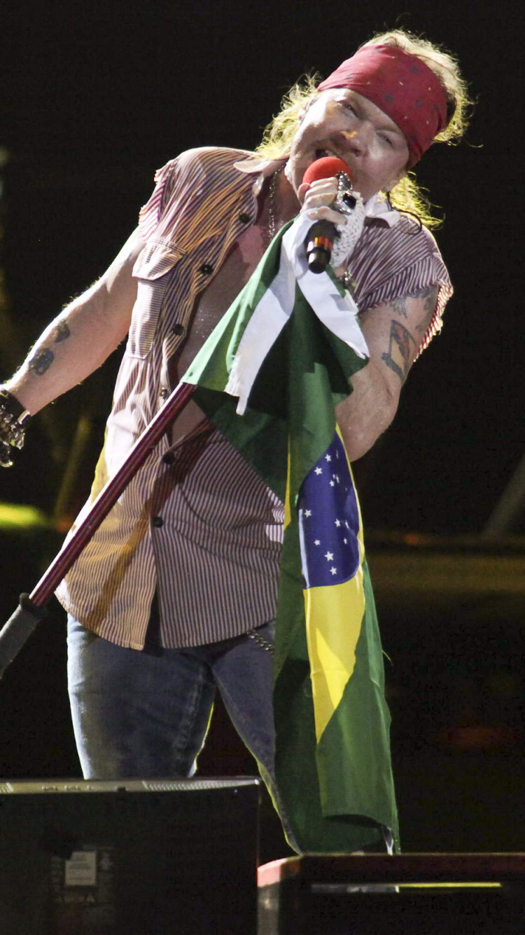 Guns N Roses, Rendimiento, Entretenimiento, Artes Escénicas, Etapa. Wallpaper in 750x1334 Resolution