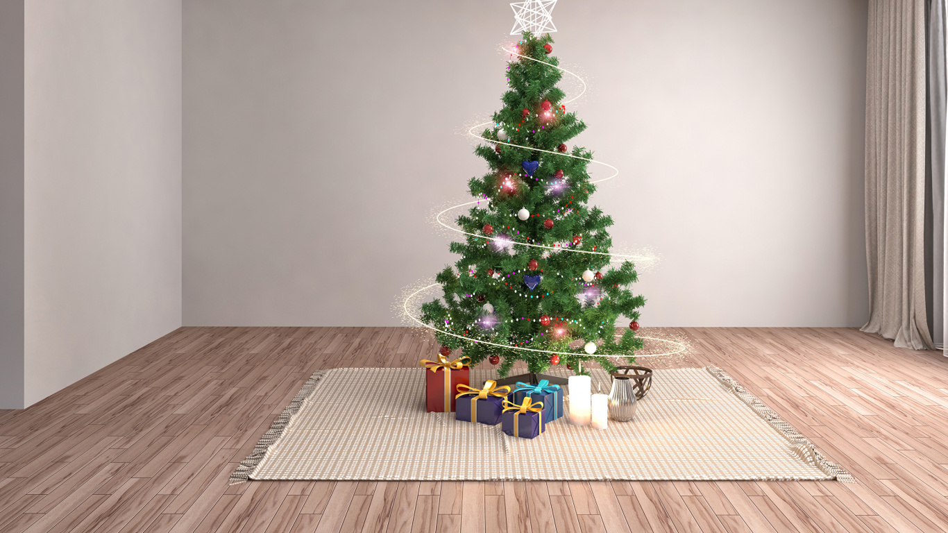 Weihnachtsbaum, Weihnachten, Baum, Weihnachtsdekoration, Christmas Ornament. Wallpaper in 1366x768 Resolution