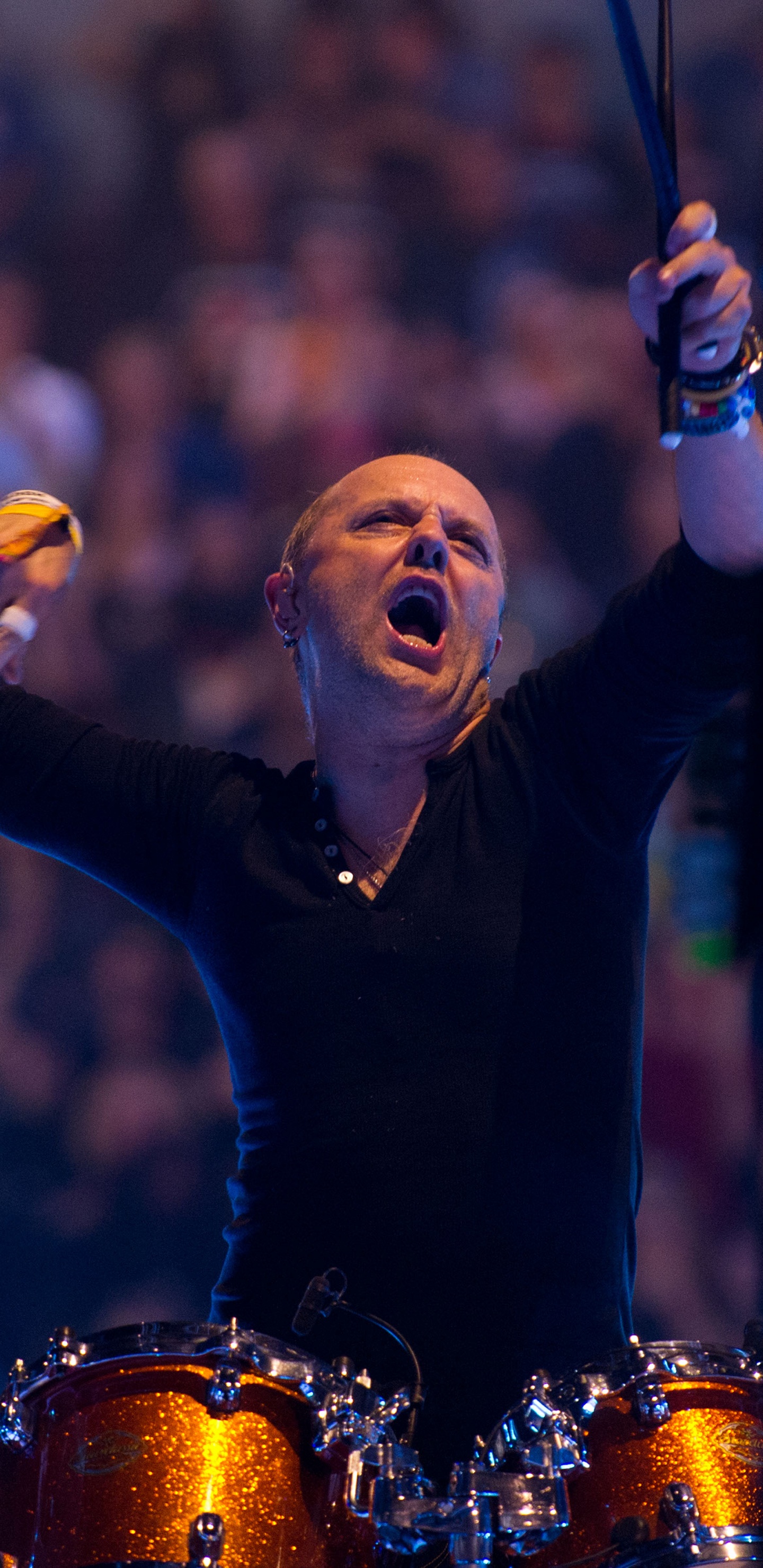 Metallica通过从来没有, Metallica, 音乐会, 音乐家, 性能 壁纸 1440x2960 允许