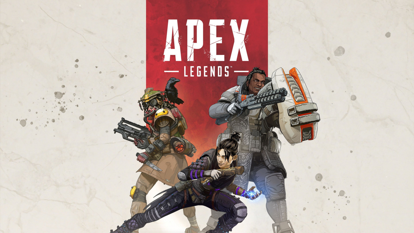 Apex Leyendas, Titanfall, Respawn Entertainment, Electronic Arts, Fortnite. Wallpaper in 1366x768 Resolution