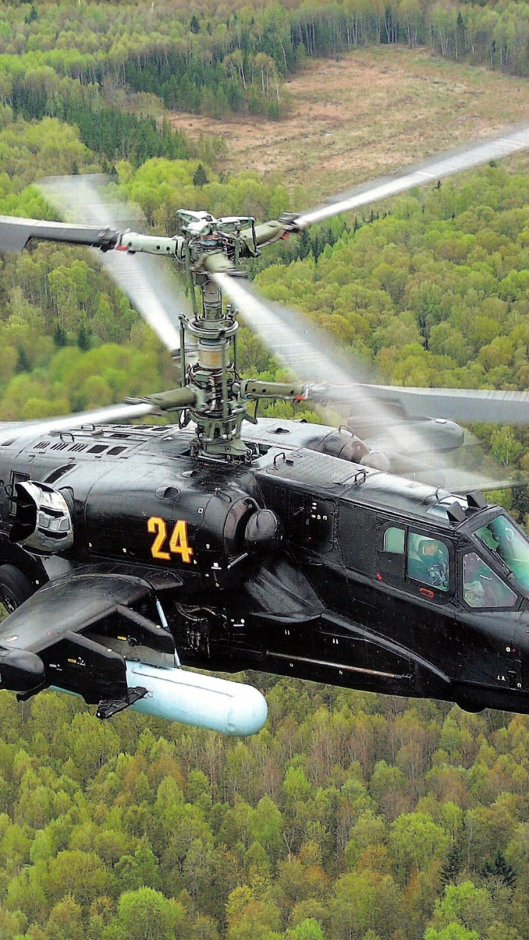 攻击直升机, 卡莫夫, 武装直升机, 直升机, 直升机转子的 壁纸 750x1334 允许