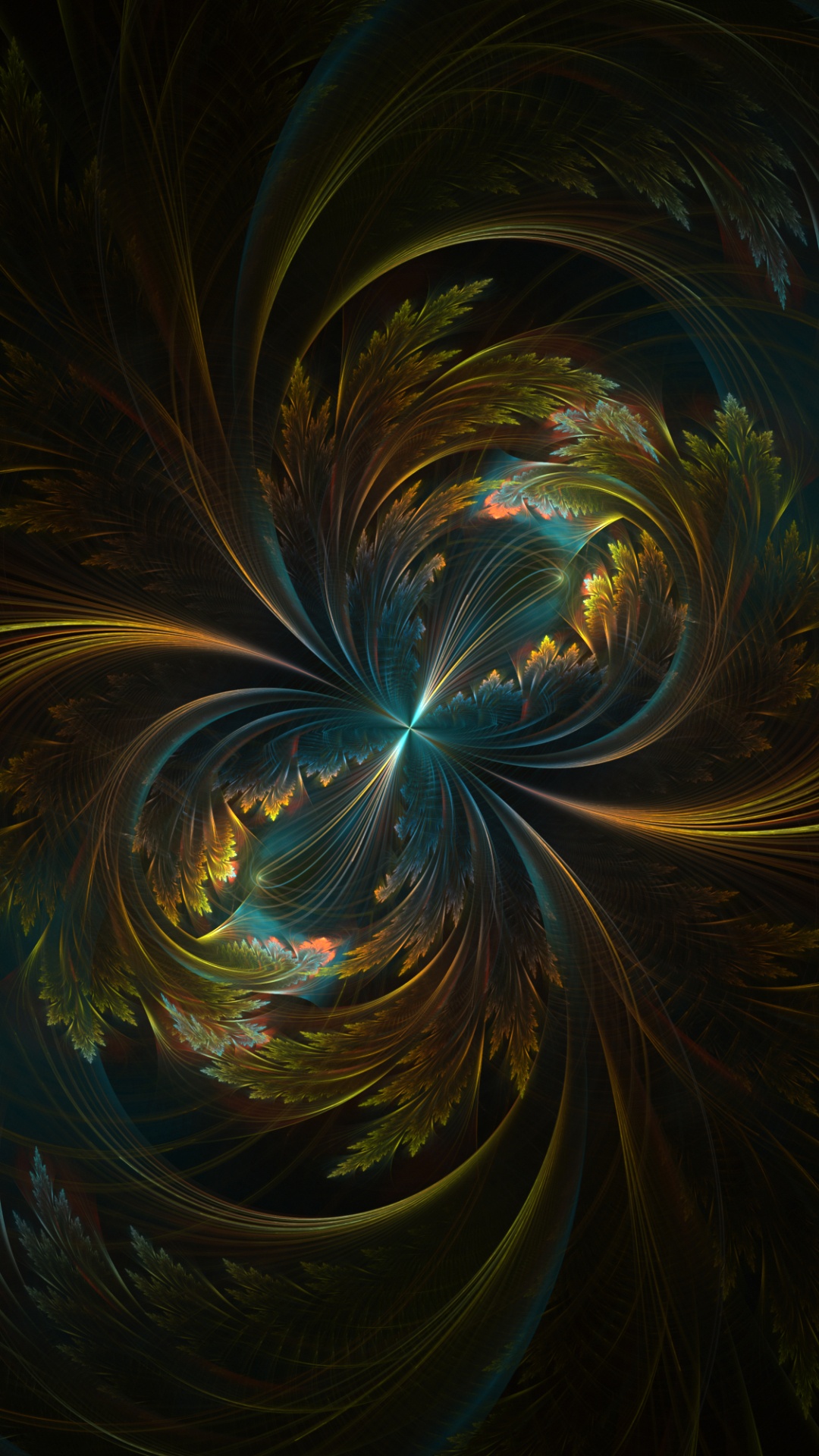 Blue Red and White Abstract Painting. Wallpaper in 1080x1920 Resolution