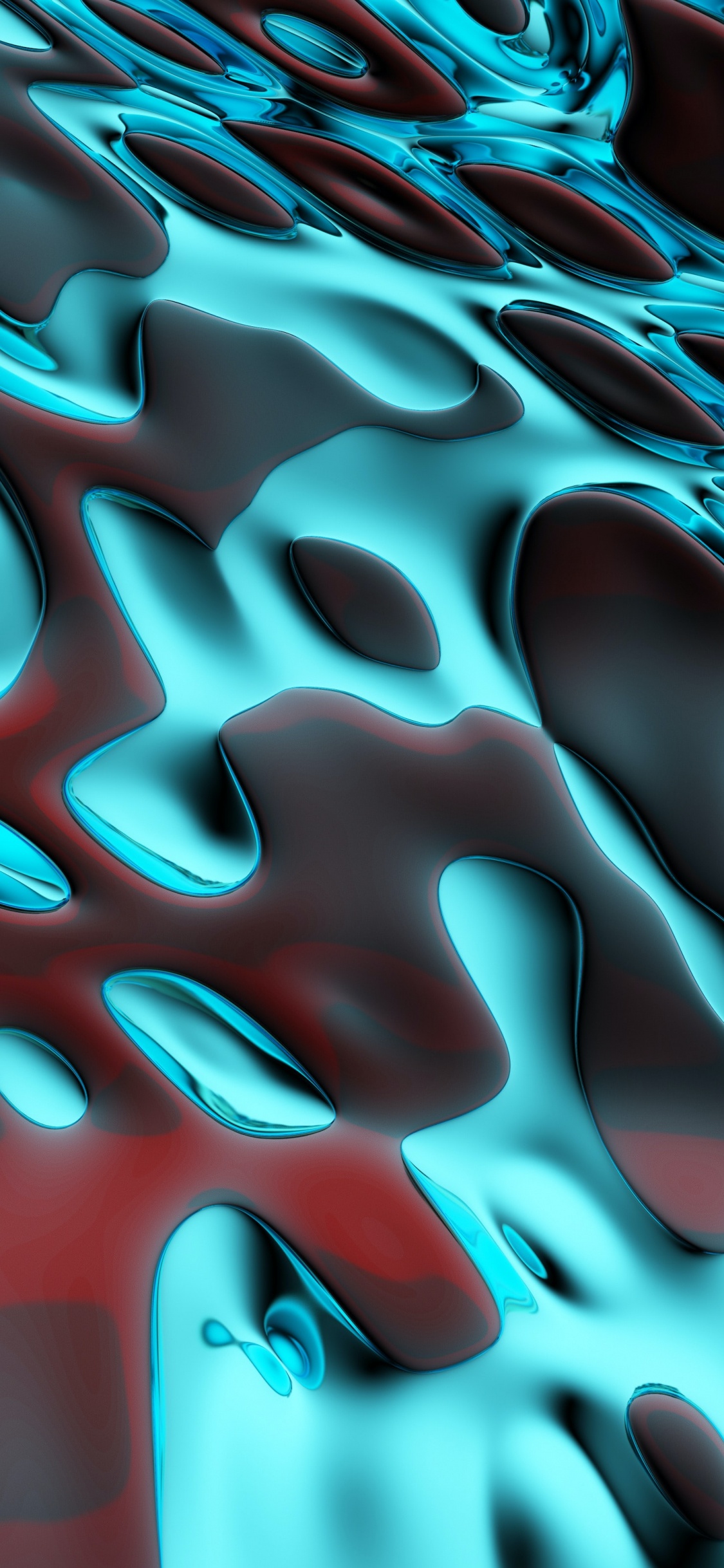 Electric Blue, Wasser, Gr, Licht, Blau. Wallpaper in 1125x2436 Resolution