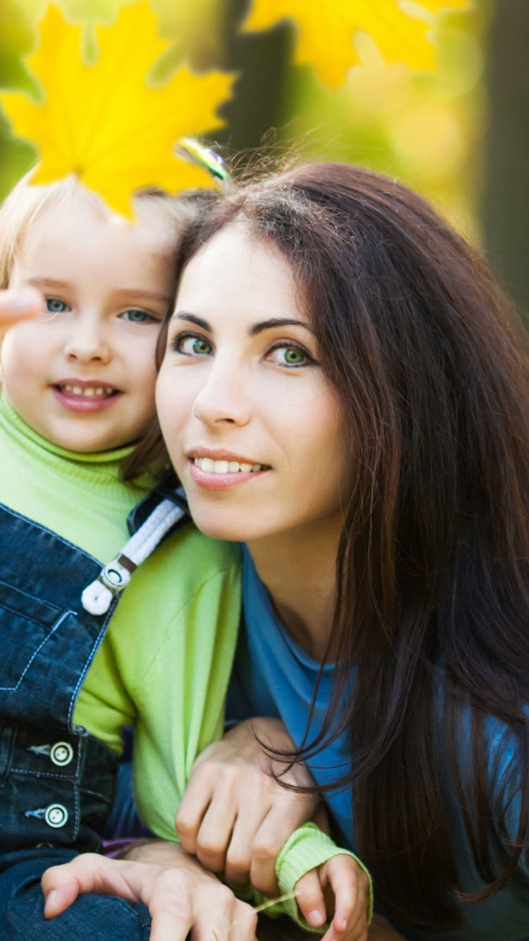 People, Child, Friendship, Fun, Family. Wallpaper in 750x1334 Resolution