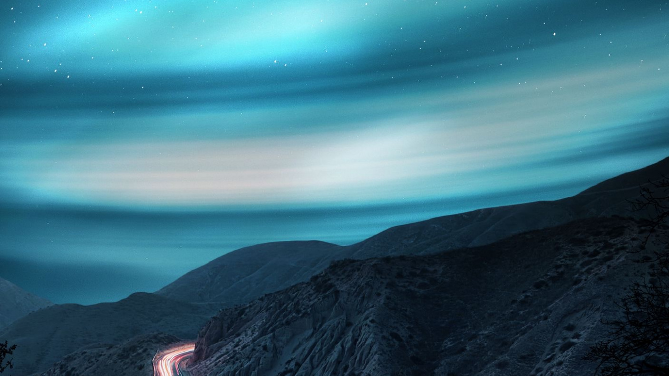 Nature, Atmosphère, Lumière, Noir, Paysage Naturel. Wallpaper in 1366x768 Resolution