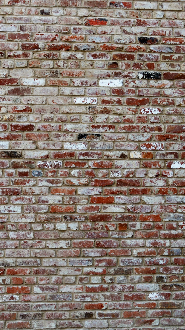 Mur de Briques Brunes et Noires. Wallpaper in 720x1280 Resolution