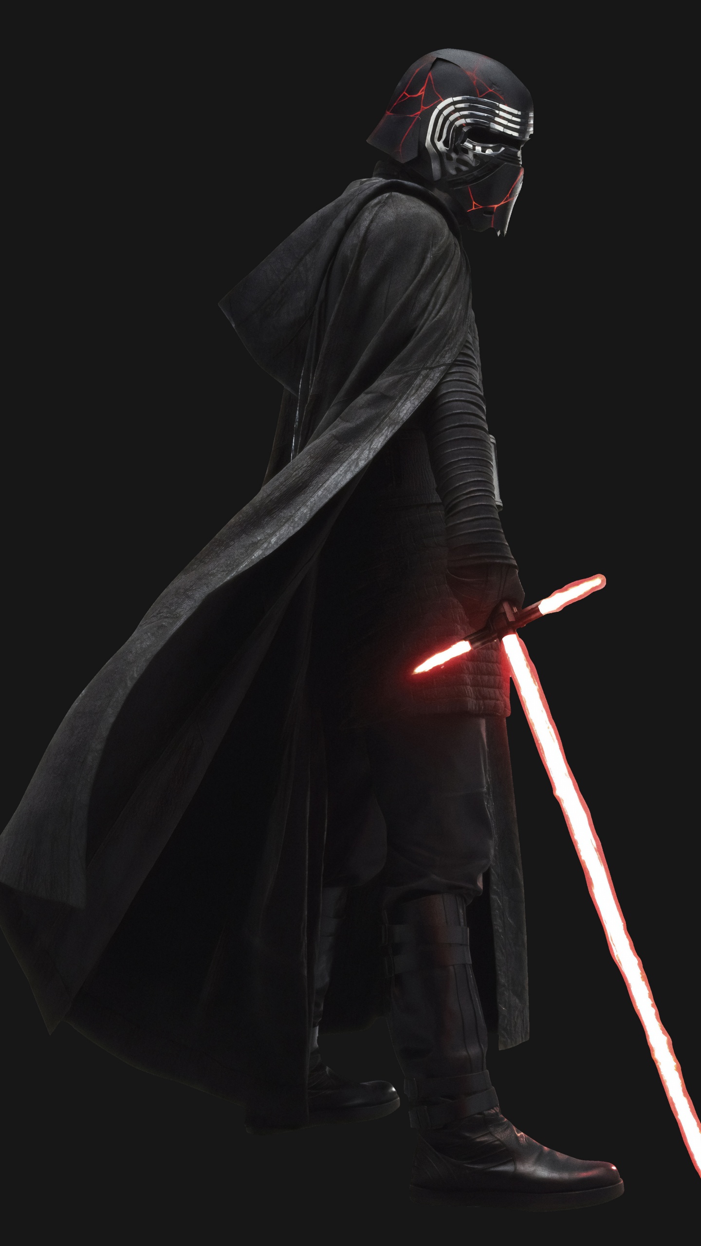 Star Wars La Montée de Skywalker, Darth Vader, Luke Skywalker, Roi, Sheev Palpatine. Wallpaper in 1440x2560 Resolution