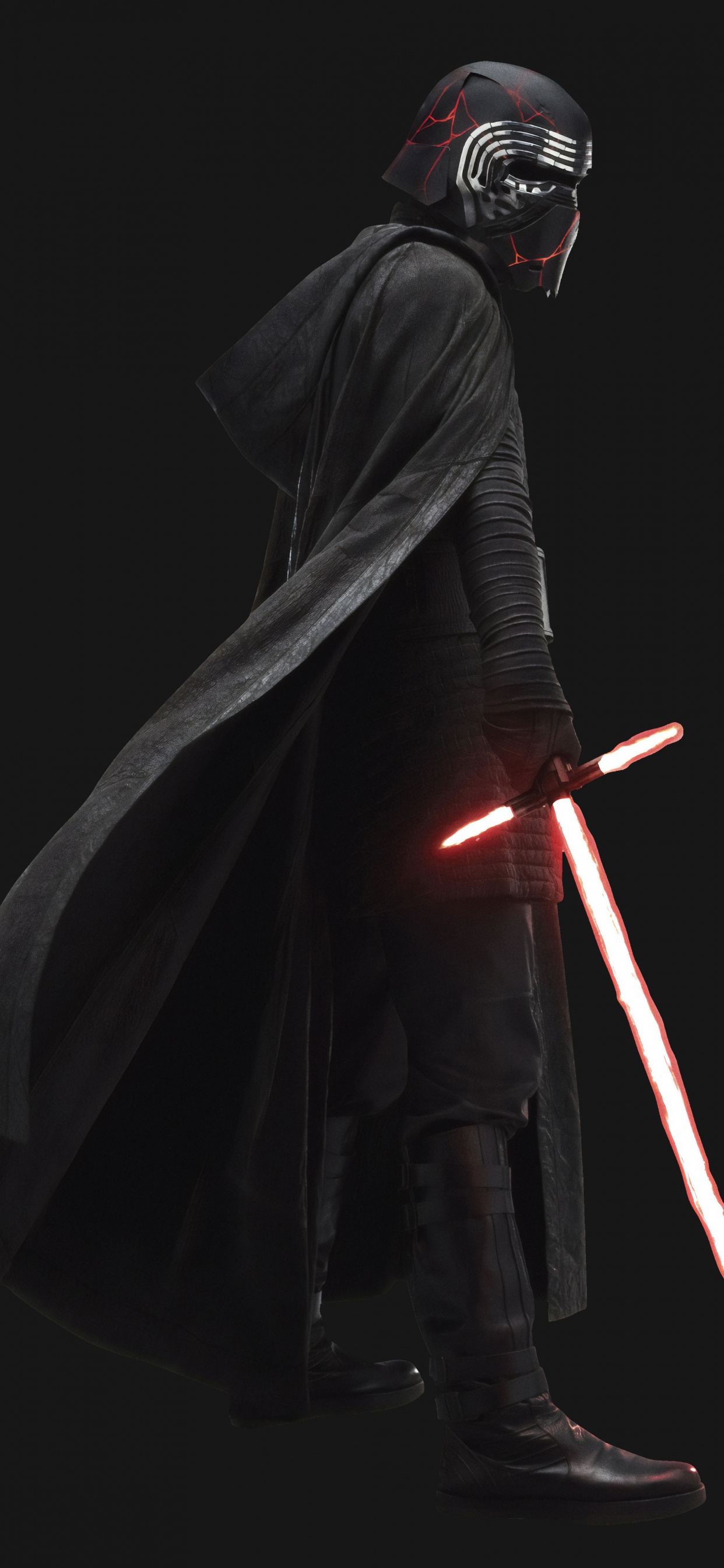 Star Wars The Rise of Skywalker, Darth Vader, Luke Skywalker, King, Sheev Palpatine. Wallpaper in 1242x2688 Resolution