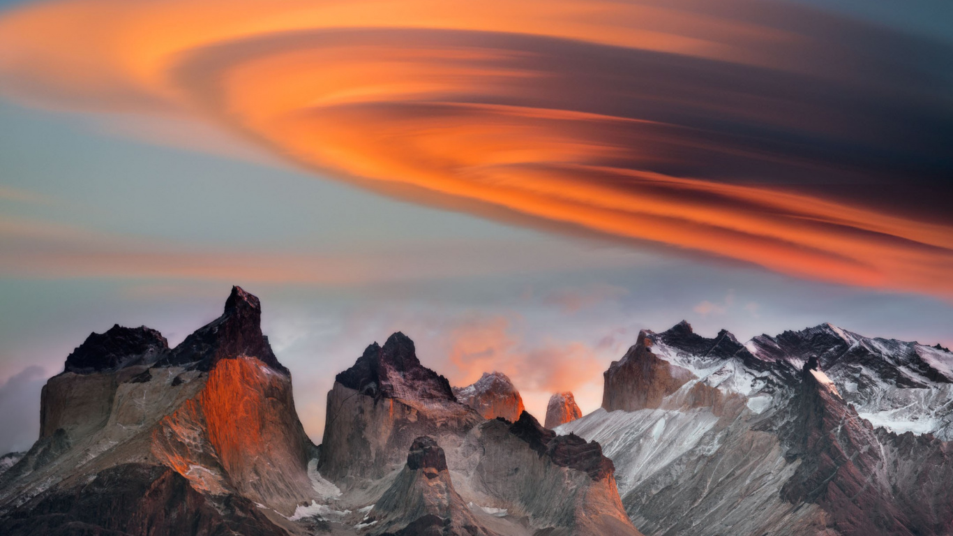 Torres Del Paine National Park. Wallpaper in 1366x768 Resolution