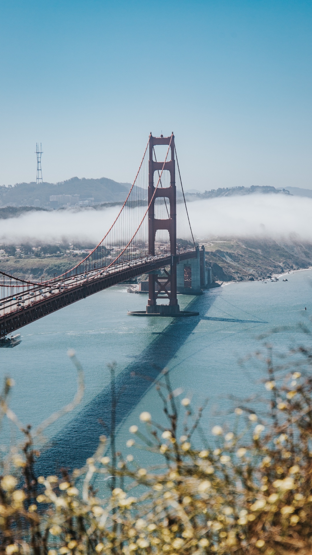 Golden Gate Bridge San Francisco Kalifornien. Wallpaper in 1080x1920 Resolution