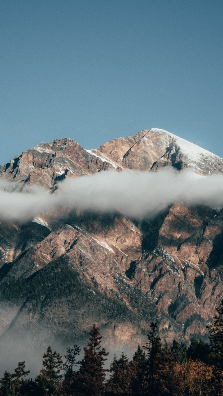 Montañas Rocosas Canadienses, Glaciar Athabasca, Las Formaciones Montañosas, Montaña, Cumbre. Wallpaper in 720x1280 Resolution