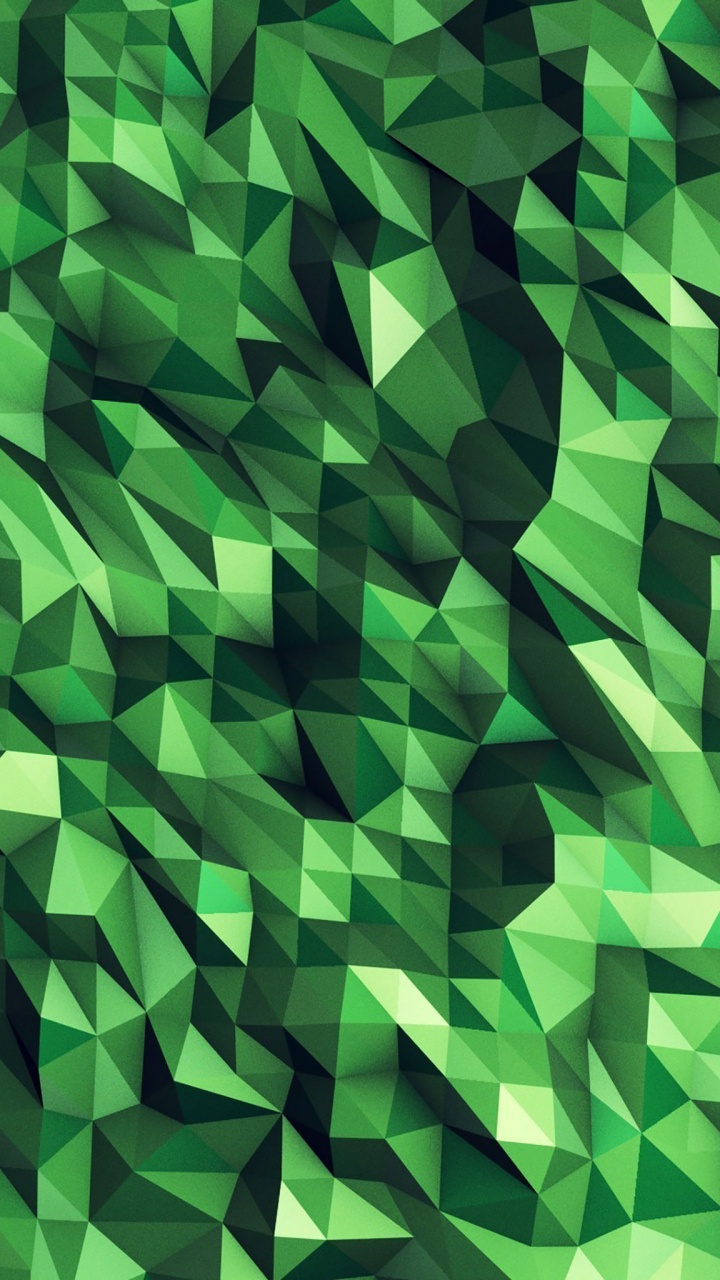 Green and Black Abstract Painting. Wallpaper in 720x1280 Resolution