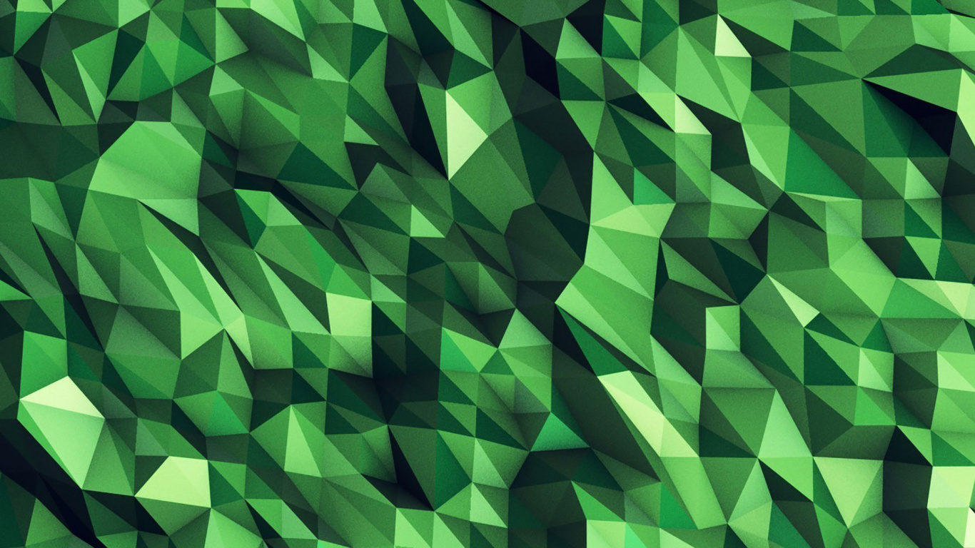 Pintura Abstracta Verde y Negra. Wallpaper in 1366x768 Resolution