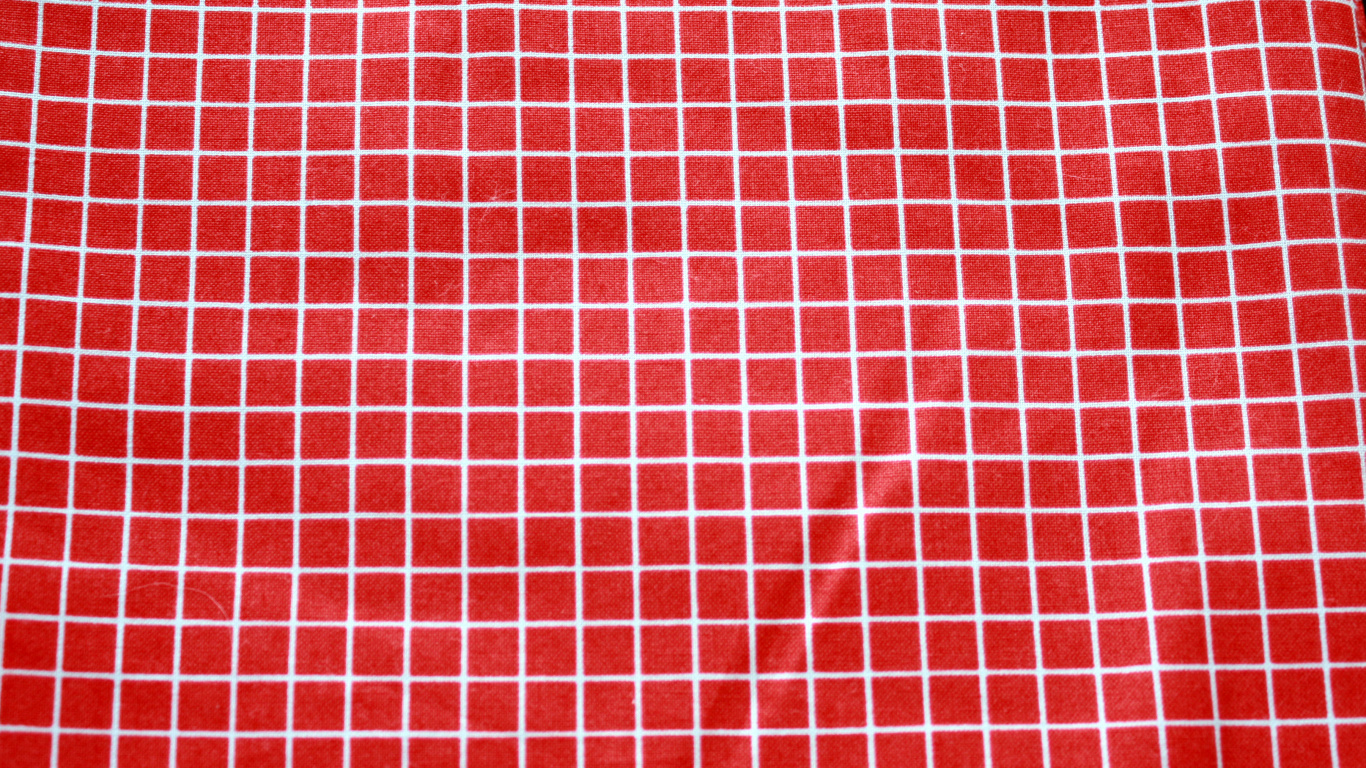 Red and White Checkered Textile. Wallpaper in 1366x768 Resolution