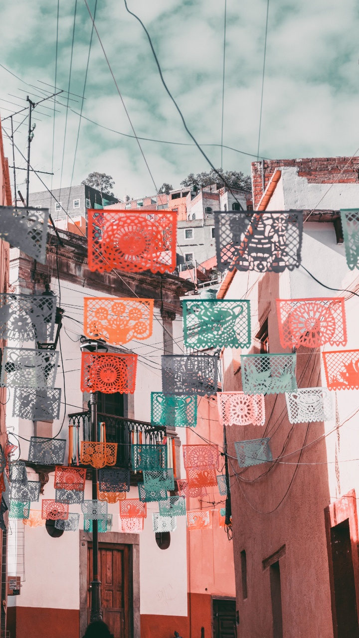 建筑, 红色的, 粉红色, 文本, 正面 壁纸 720x1280 允许